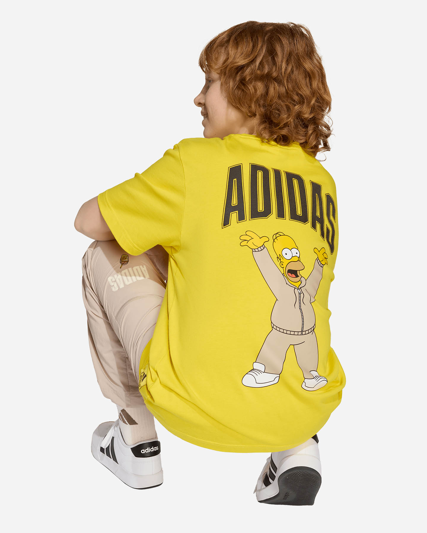 T-shirt ADIDAS SIMPSONS JR - Giallo - 5 | Cisalfa Sport