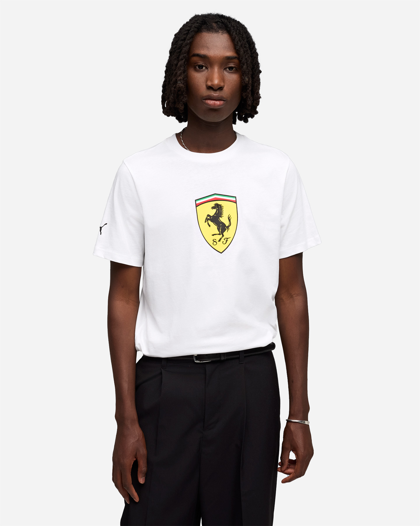 T-shirt PUMA FERRARI SCUDETTO M - Bianco - 2 | Cisalfa Sport