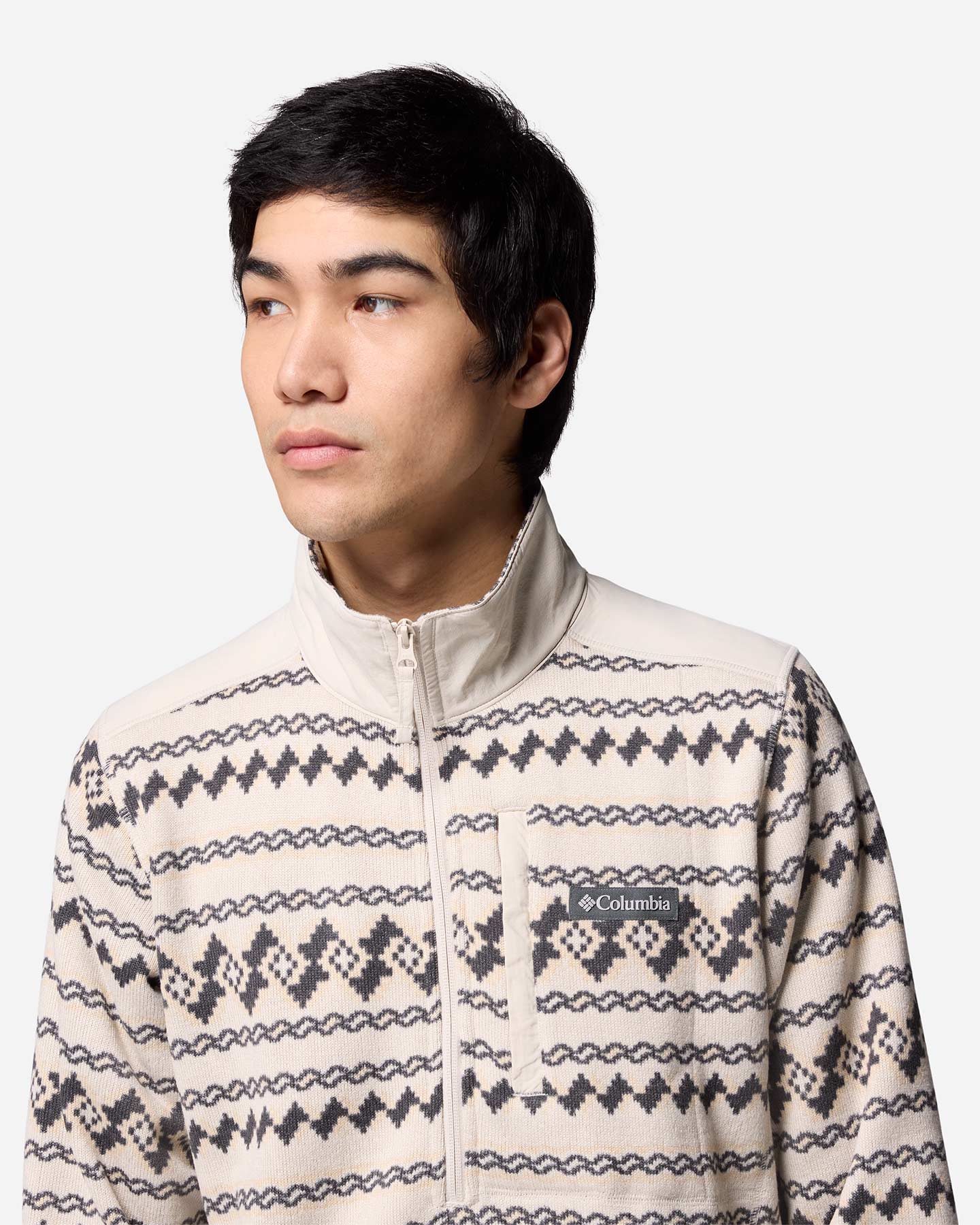 Pile COLUMBIA SWEATER II M - Marrone - 4 | Cisalfa Sport