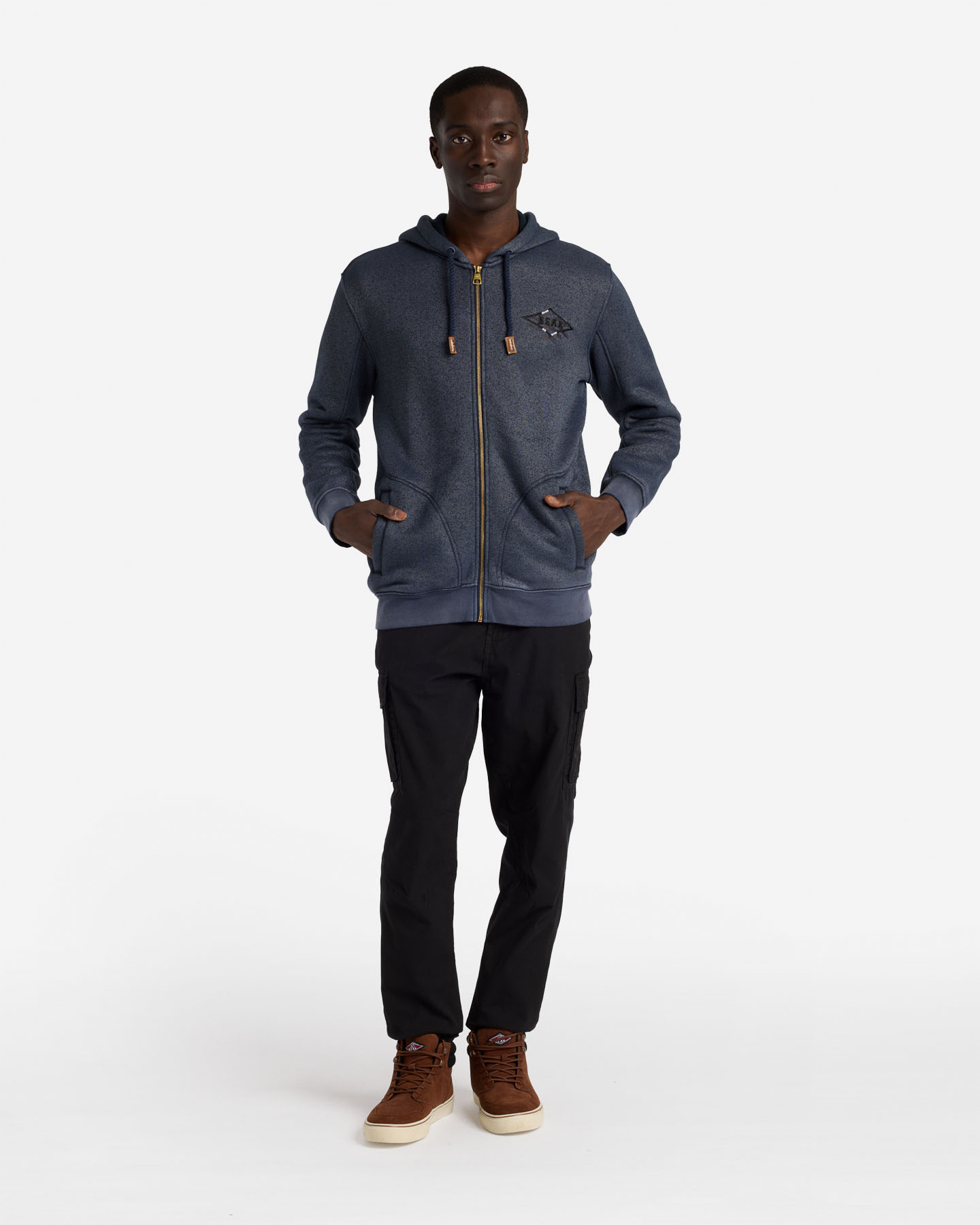 Felpa BEAR URBAN ASKED M - Blu - 2 | Cisalfa Sport