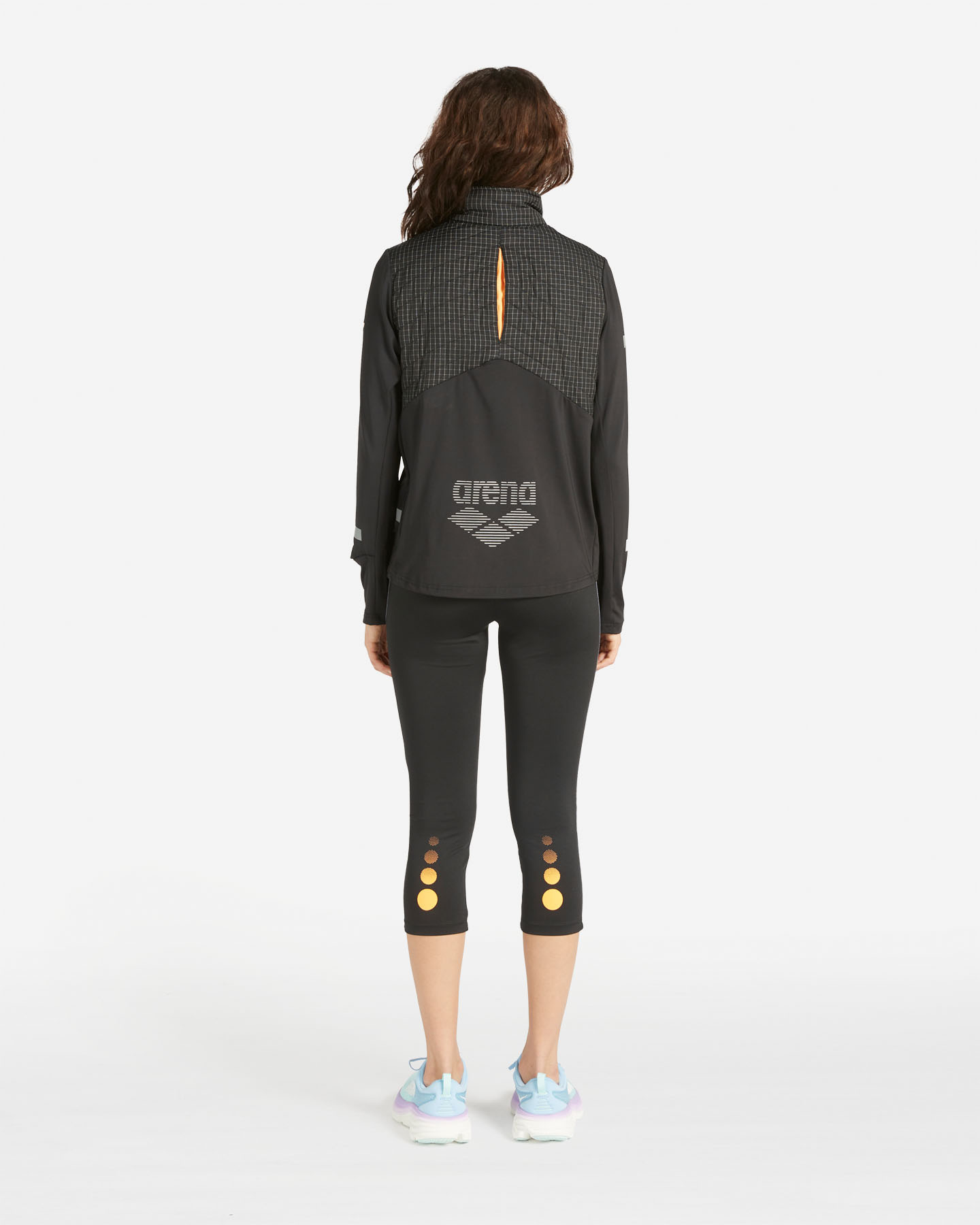 Giacca running ARENA DARK SHINE W - Nero - 2 | Cisalfa Sport