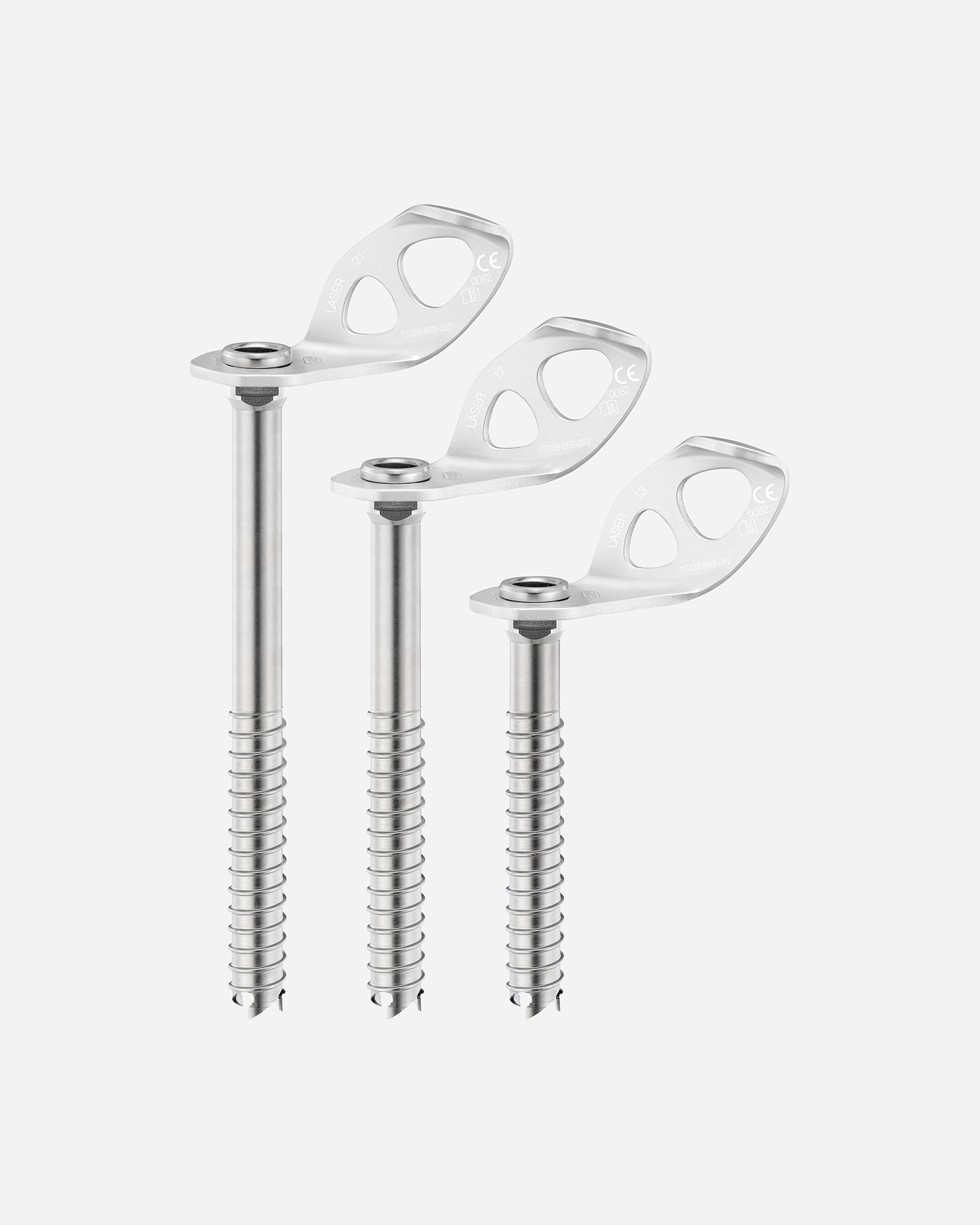 Chiodo PETZL LASER L 17CM  - Argento - 1 | Cisalfa Sport