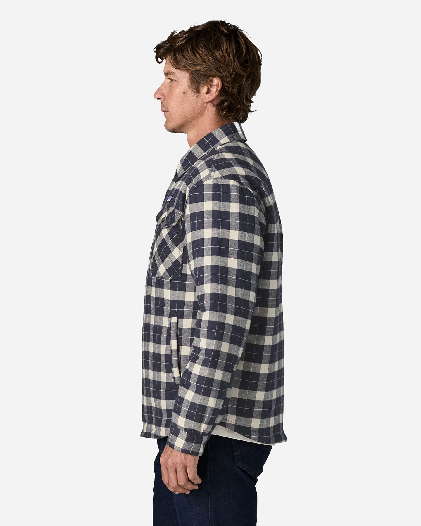 Camicia PATAGONIA LIGHTWEIGHT INSULATED FJORD FLANNEL M - Verde - 2 | Cisalfa Sport