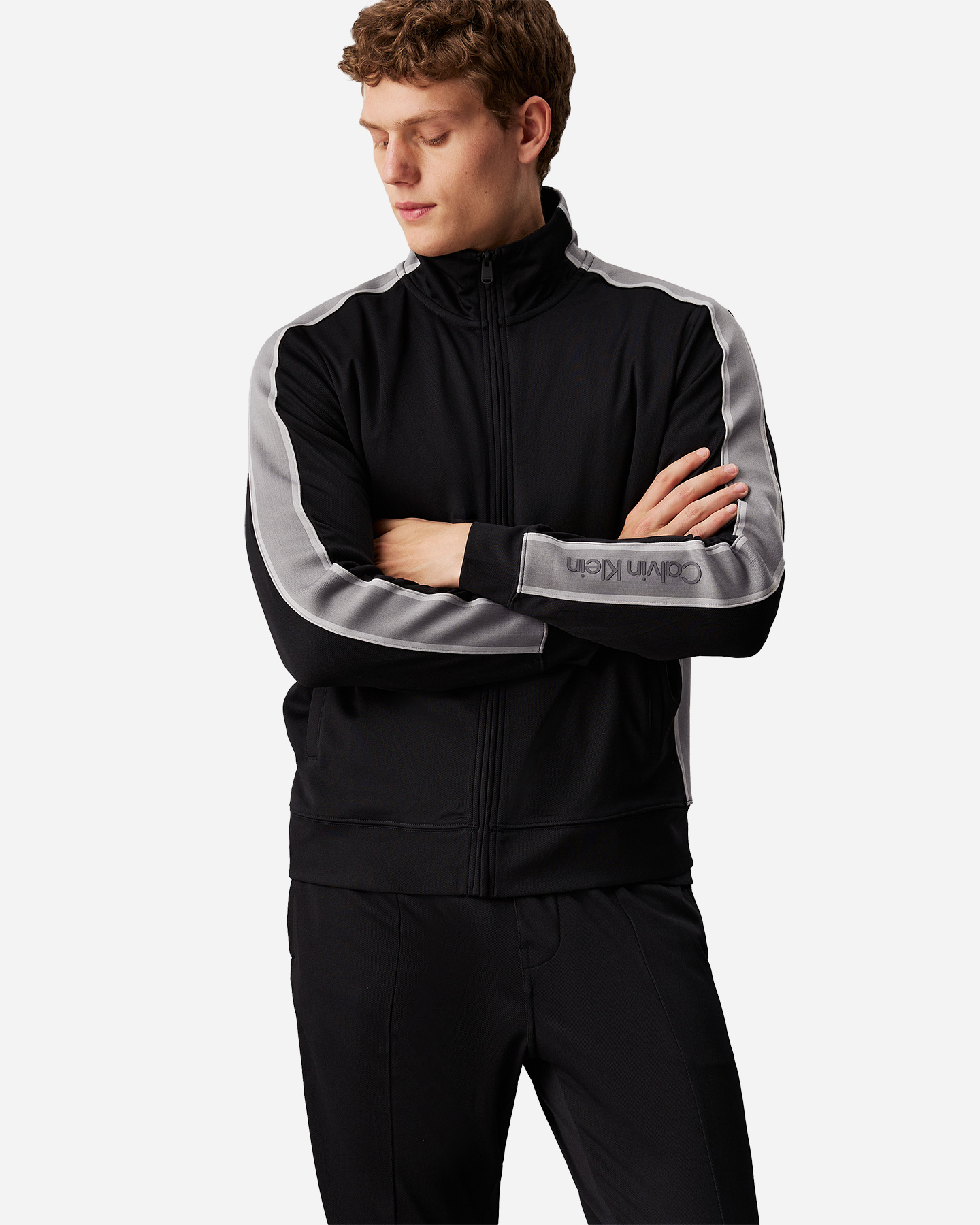 Felpa CALVIN KLEIN SPORT BAND LOGO M - Nero - 1 | Cisalfa Sport