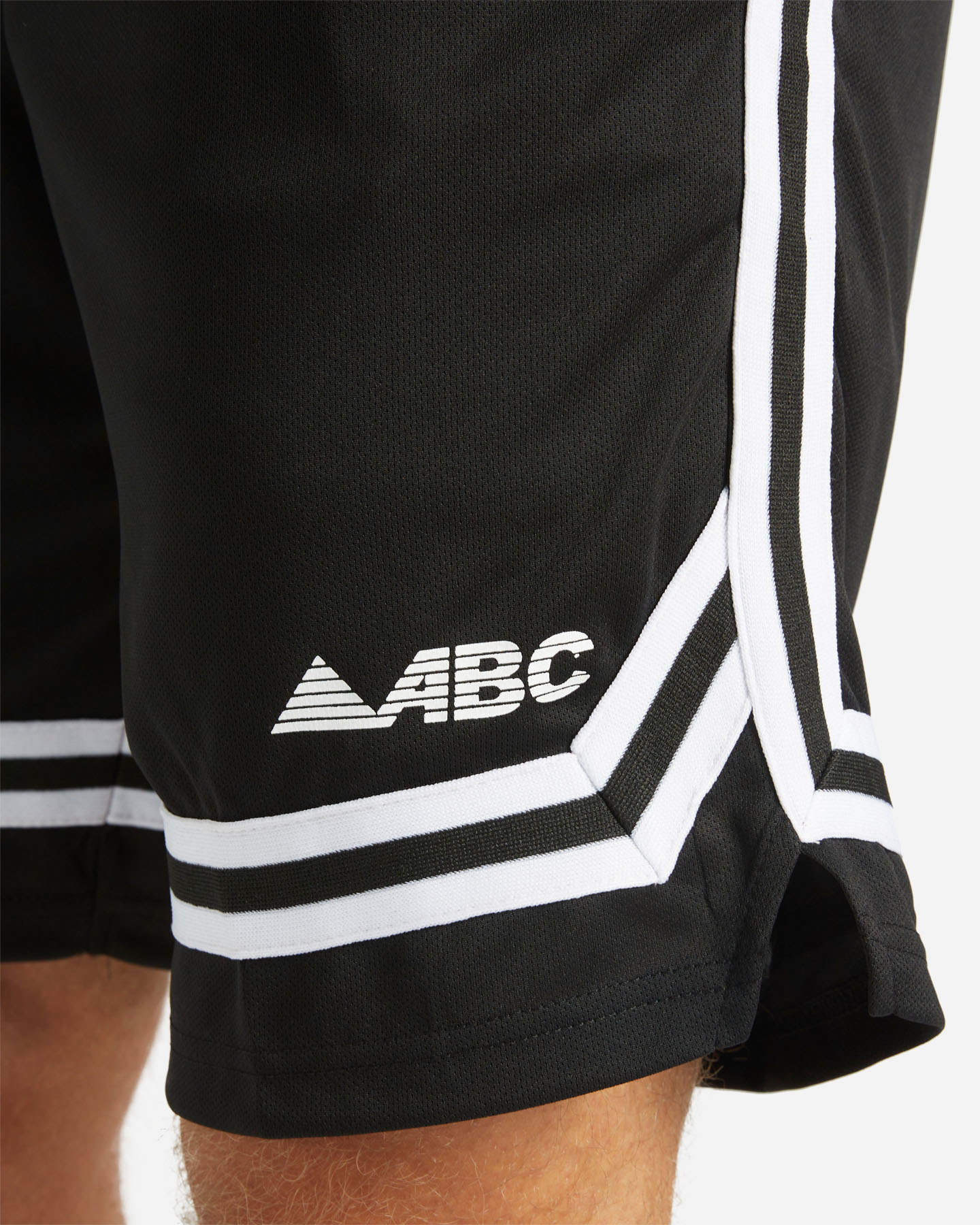 Pantaloncini basket ABC TEAMWEAR M - Nero - 3 | Cisalfa Sport