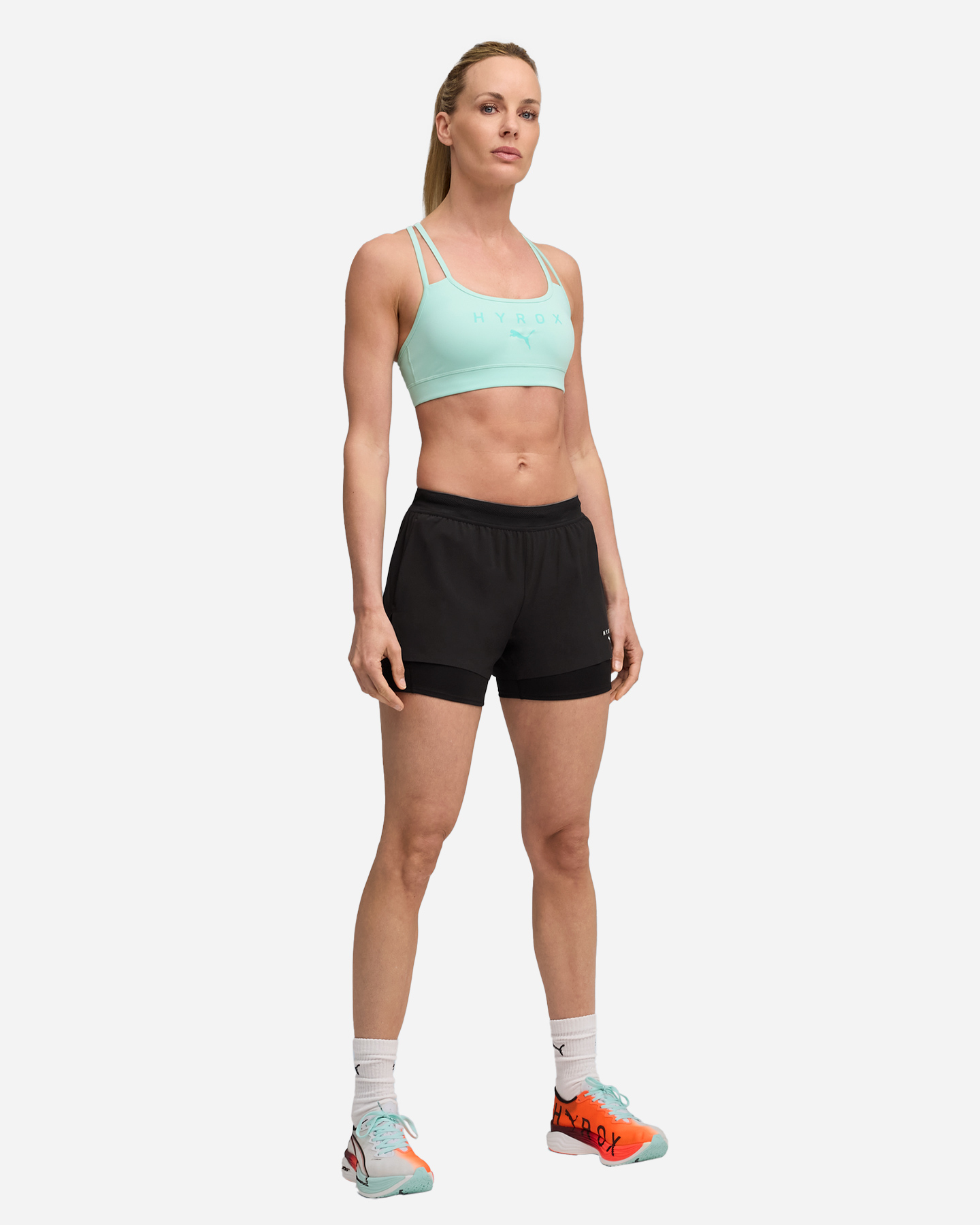 Short training PUMA HYROX 2IN1 W - Nero - 4 | Cisalfa Sport