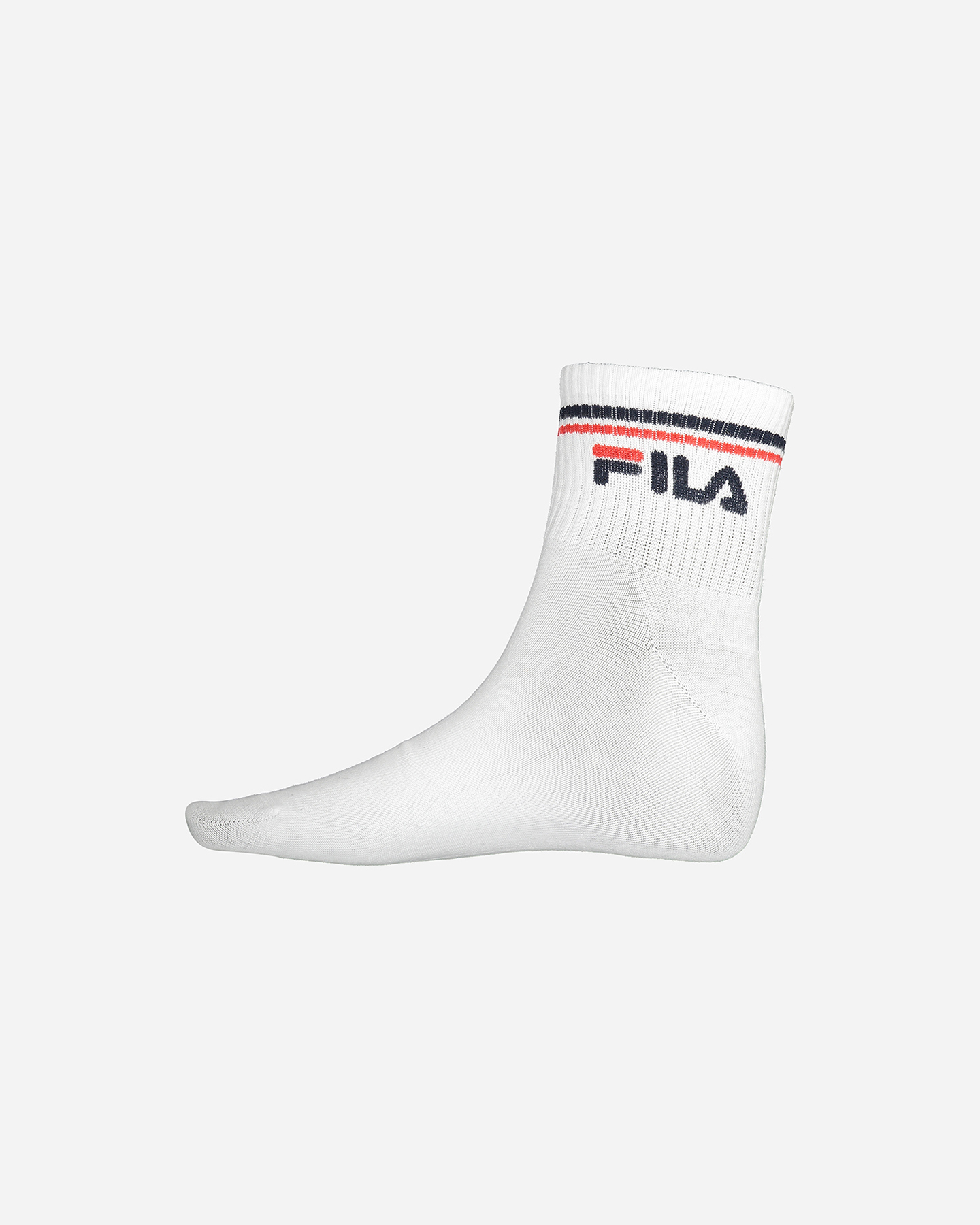 Calze FILA SET DA 3 QUARTER M - Bianco - 1 | Cisalfa Sport