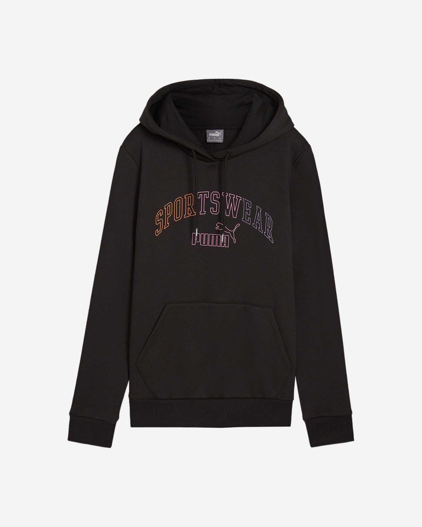 Felpa PUMA ESSENTIALS LOGO W - Nero - 0 | Cisalfa Sport