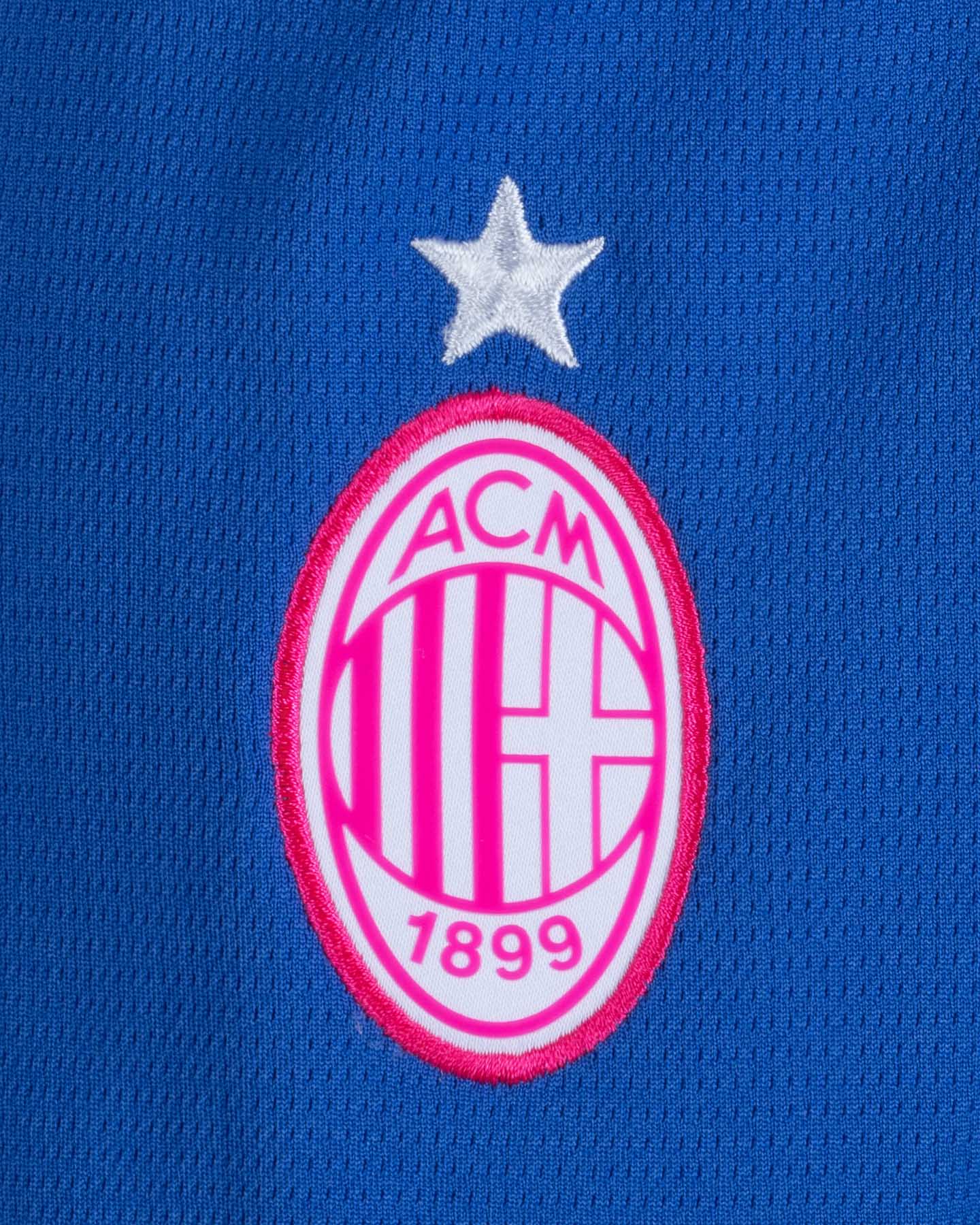 Pantaloncini calcio ufficiali PUMA MILAN 3RD 23-24 JR - Blu royal - 2 | Cisalfa Sport