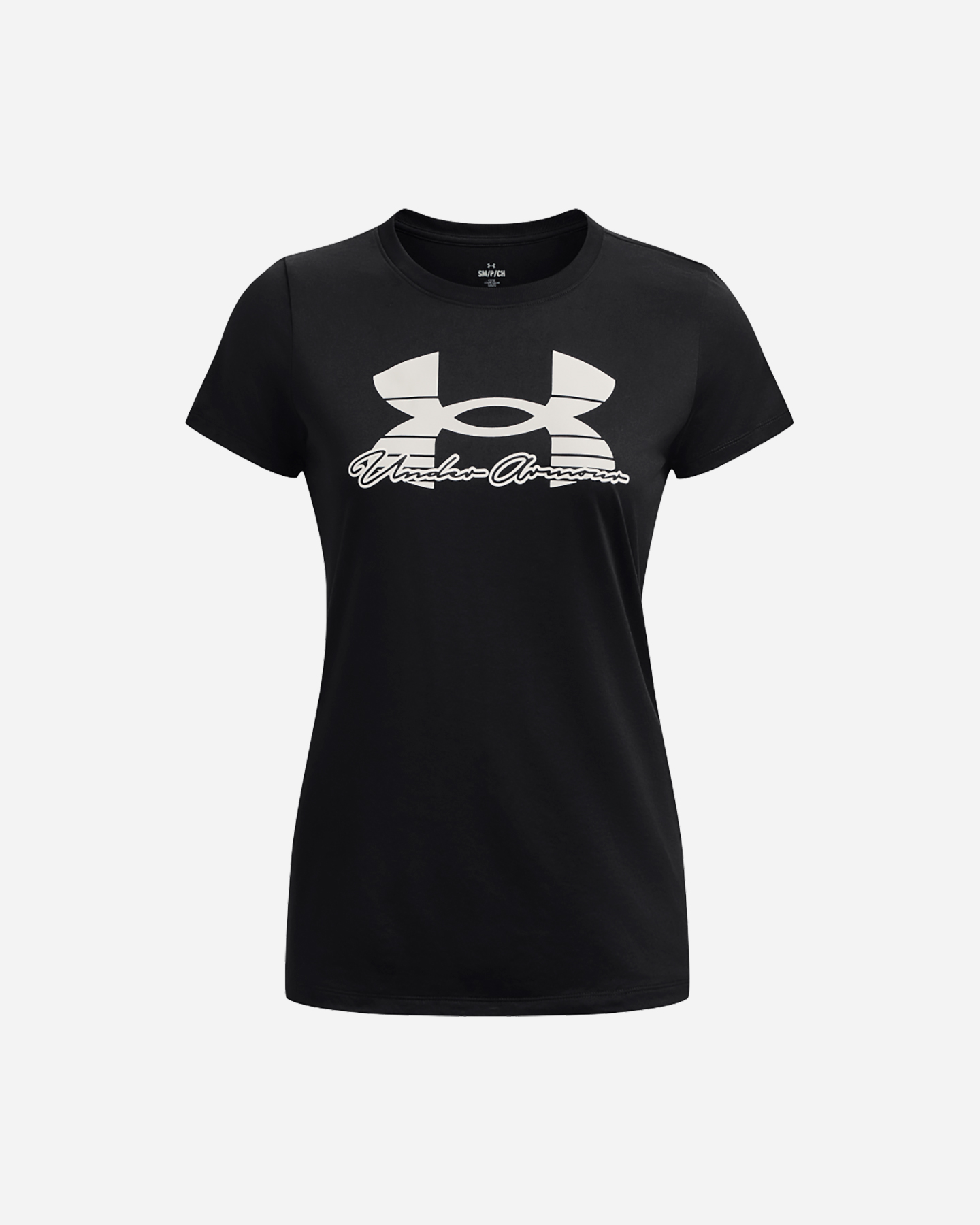 T-shirt training UNDER ARMOUR BIG LOGO W - Nero - 0 | Cisalfa Sport