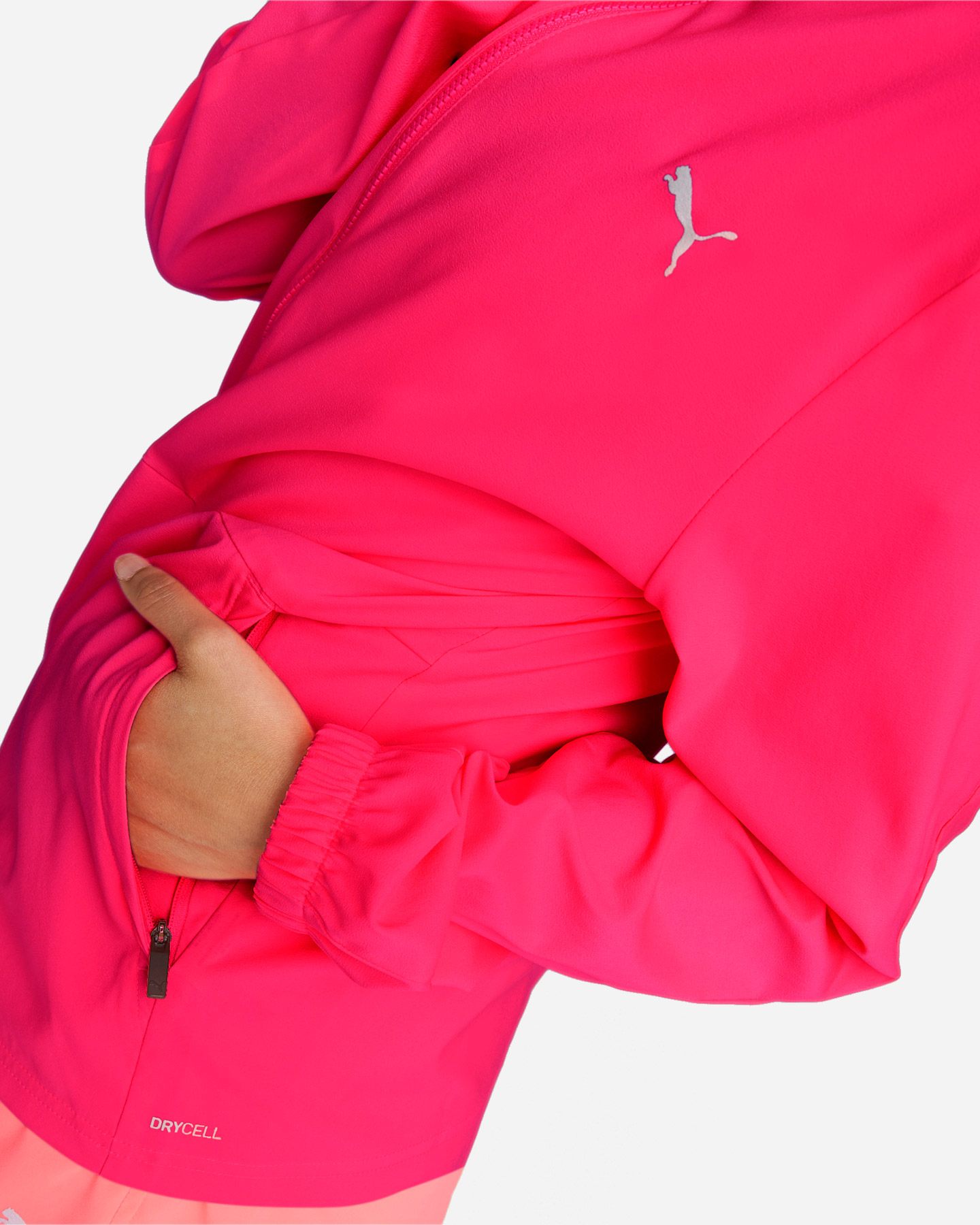 Giacca running PUMA RUN FAVORITE W - Rosa - 5 | Cisalfa Sport