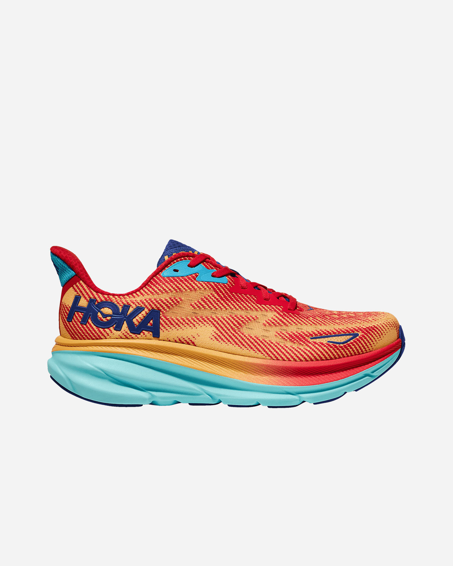 Scarpe running HOKA CLIFTON 9 W - Rosso - 0 | Cisalfa Sport