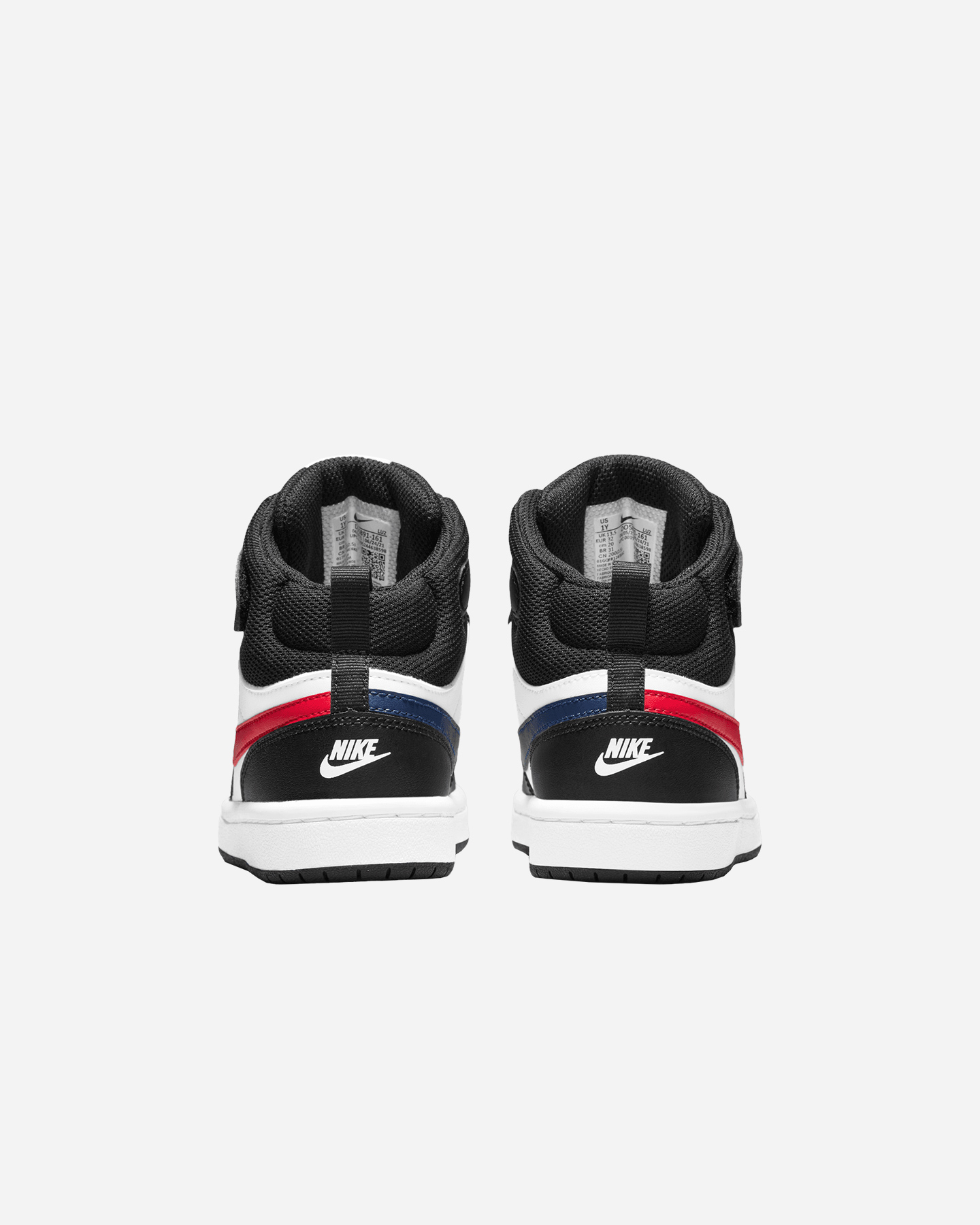 Scarpe sneakers NIKE COURT BOROUGH MID 2 PS JR - Bianco - 4 | Cisalfa Sport