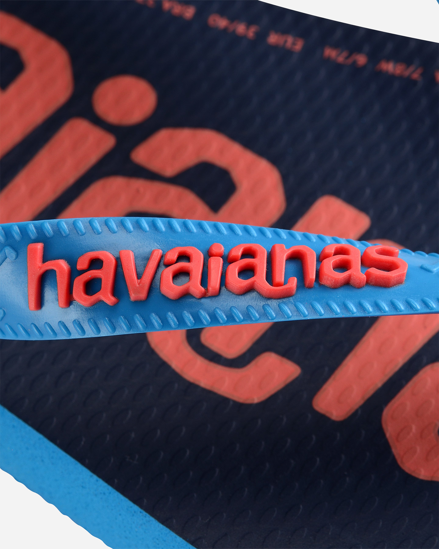 Infradito HAVAIANAS TOP LOGOMANIA M - Azzurro - 4 | Cisalfa Sport