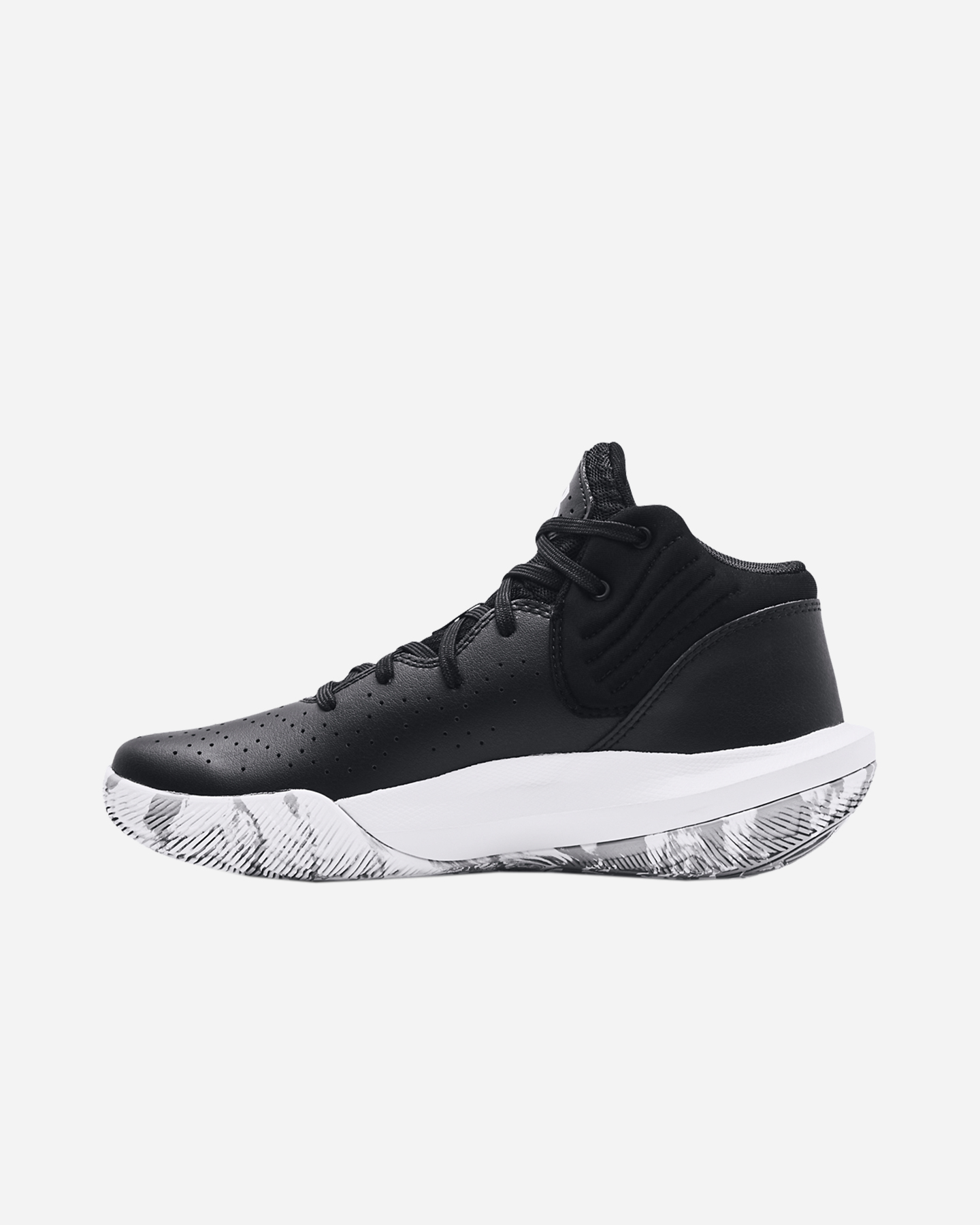 Scarpe basket UNDER ARMOUR GS JET '21 JR - Nero - 3 | Cisalfa Sport