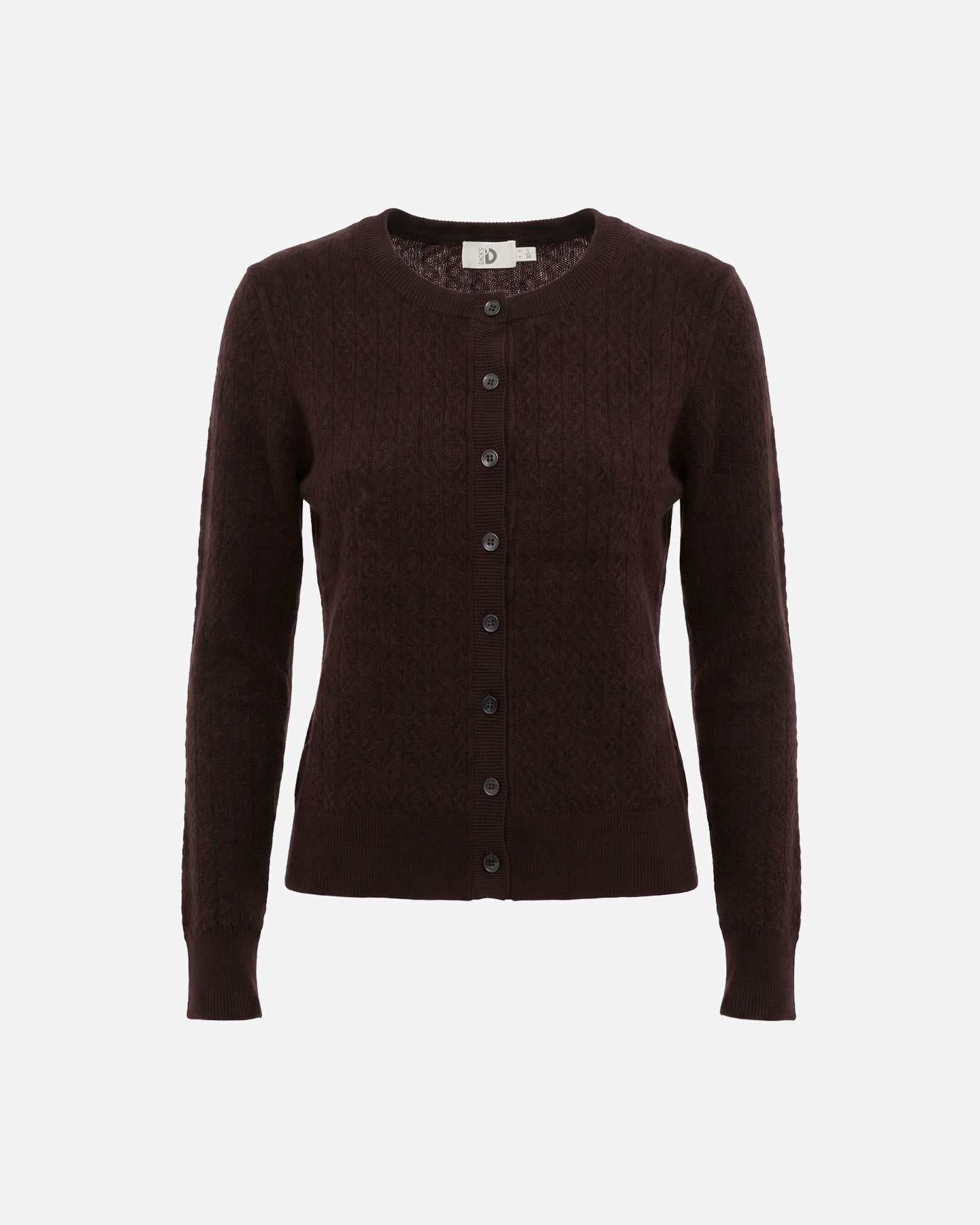 Dack's Essential W - Cardigan - Donna - Marrone
