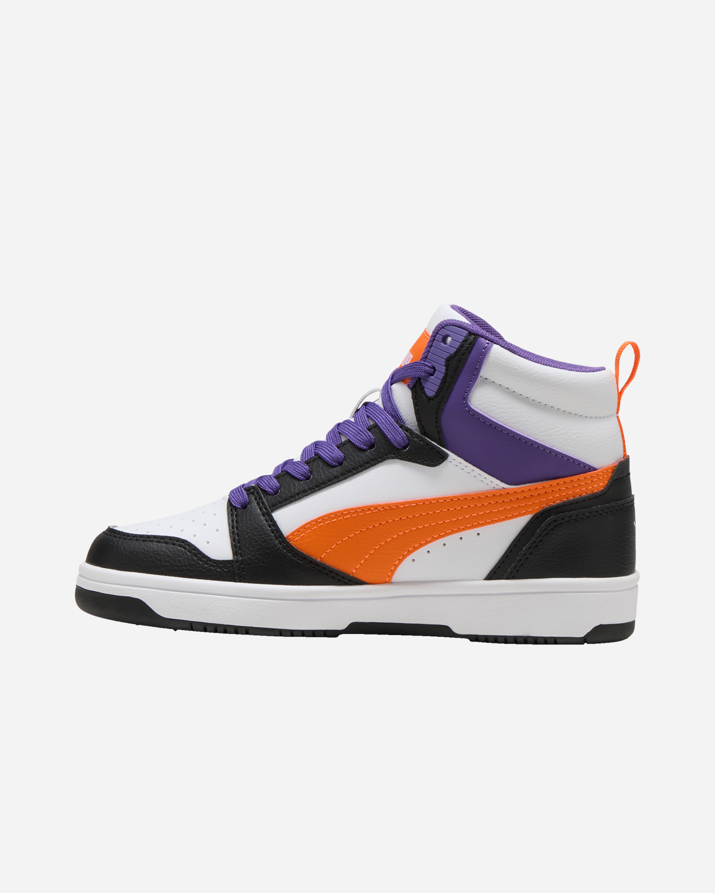 Scarpe sneakers PUMA REBOUND V6 MID GS JR - Bianco - 4 | Cisalfa Sport