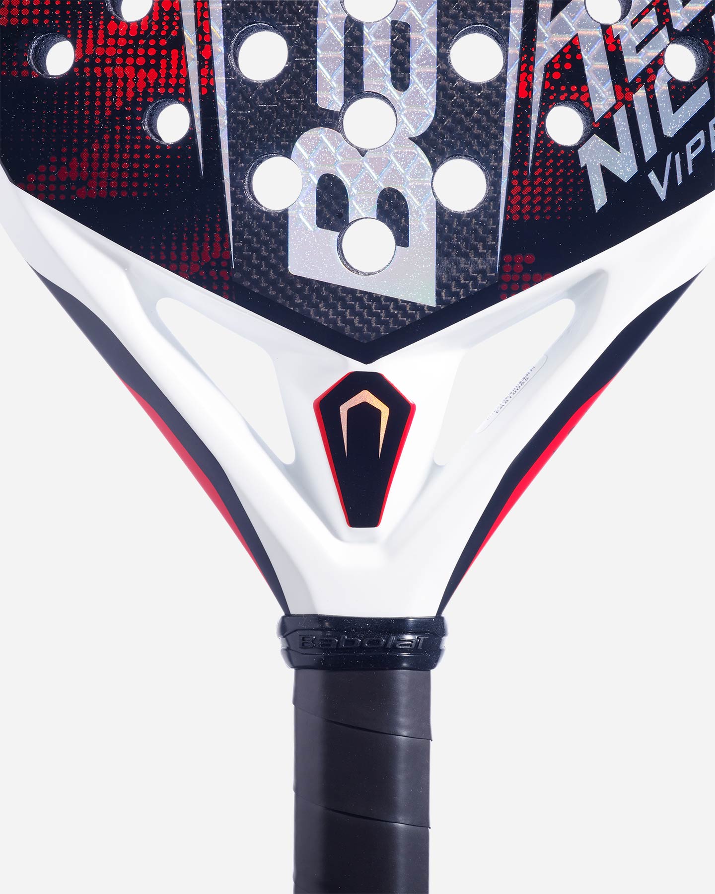 Racchetta padel performance BABOLAT TECHNICAL VIPER 3.0  - Rosso - 3 | Cisalfa Sport