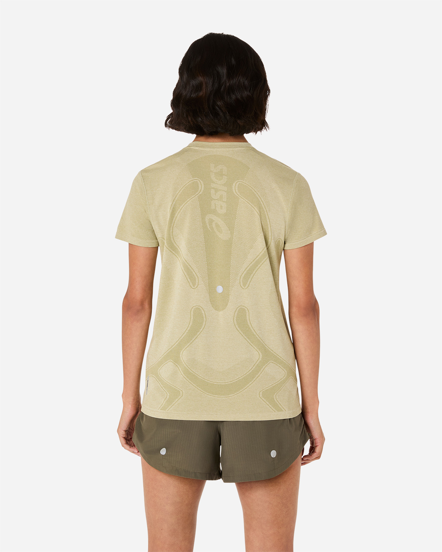 T-shirt running ASICS ROAD SEAMLESS W - Verde - 1 | Cisalfa Sport