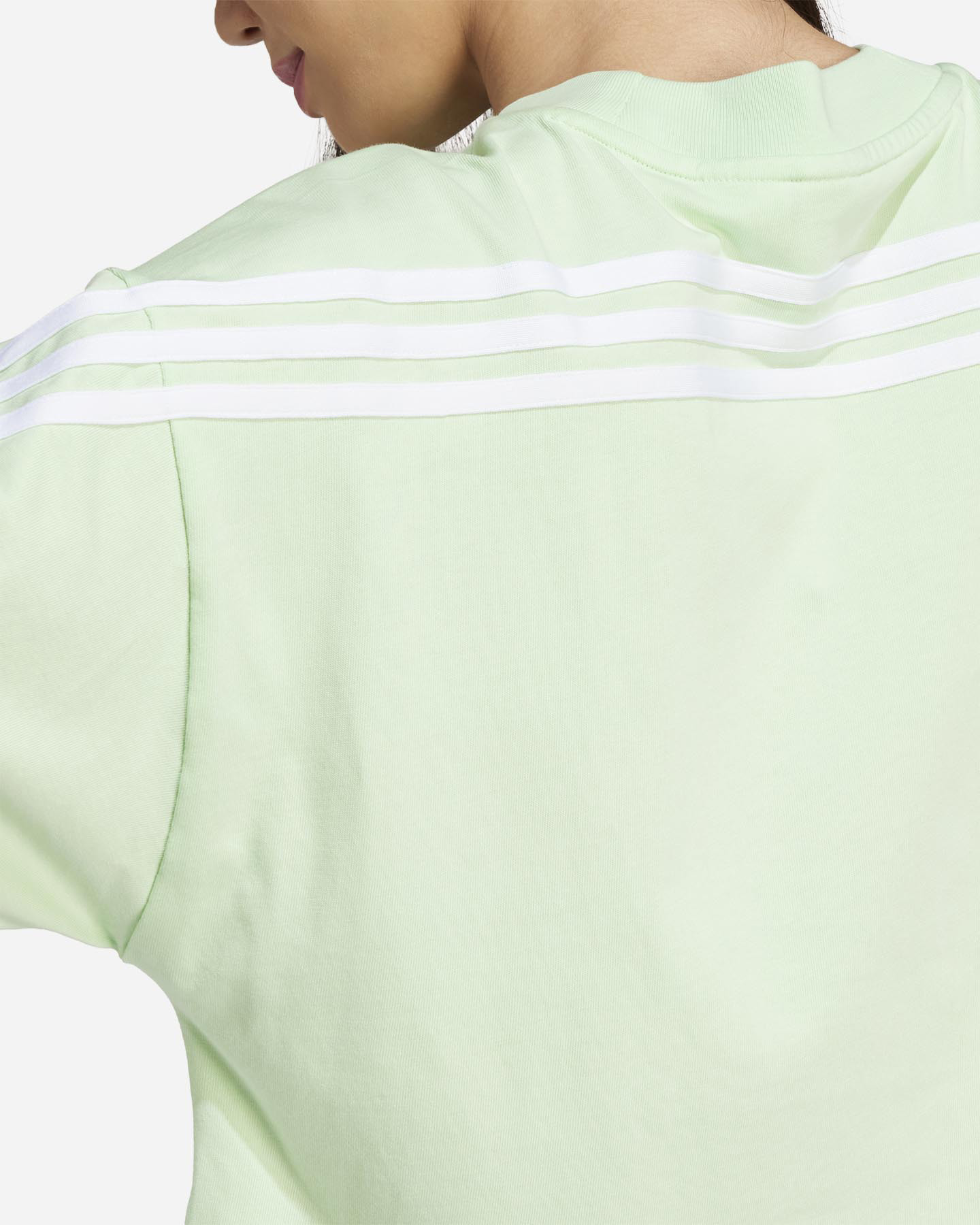 T-shirt ADIDAS 3STRIPES W - Verde - 4 | Cisalfa Sport