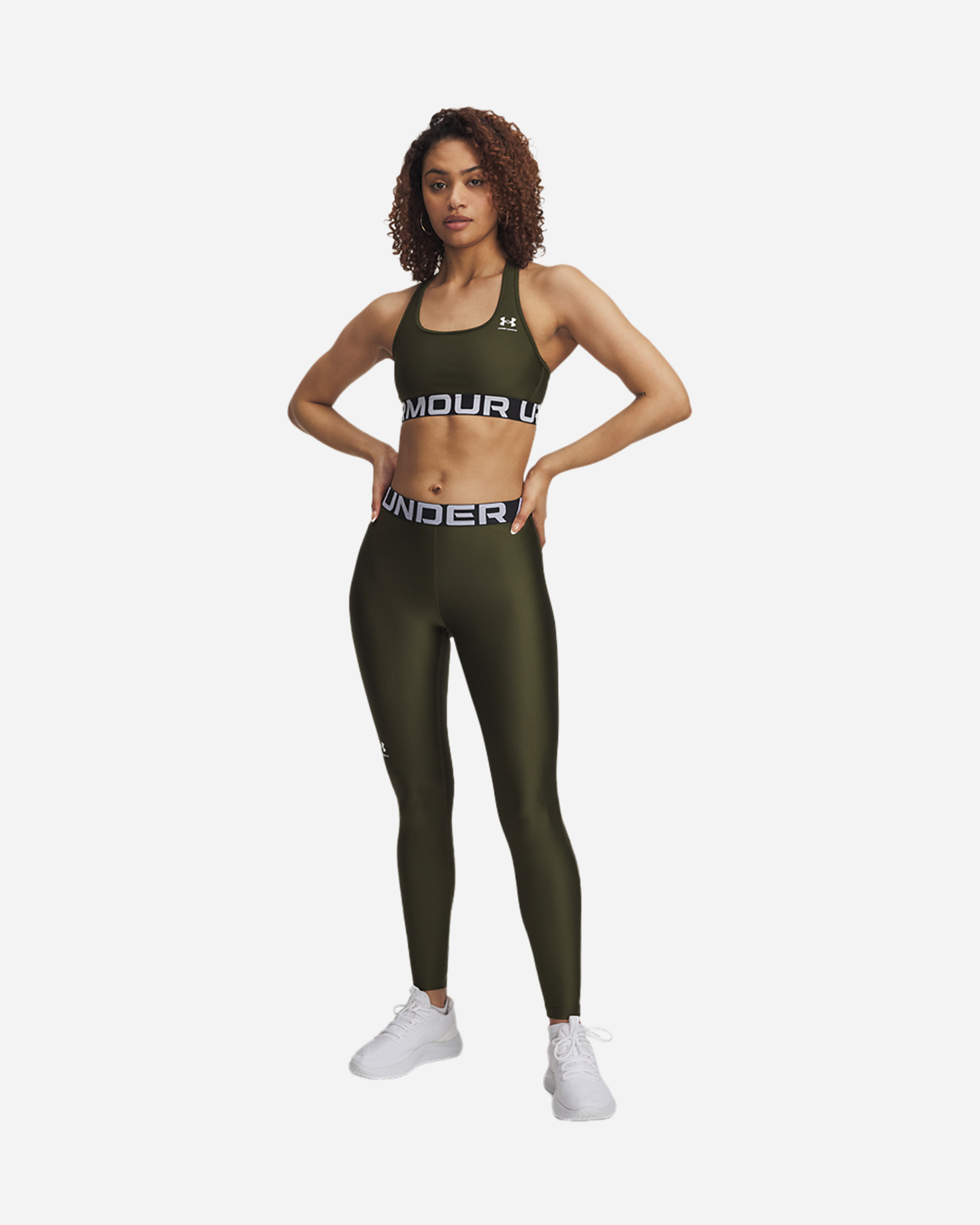 Leggings UNDER ARMOUR HEATGEAR W - Verde - 2 | Cisalfa Sport