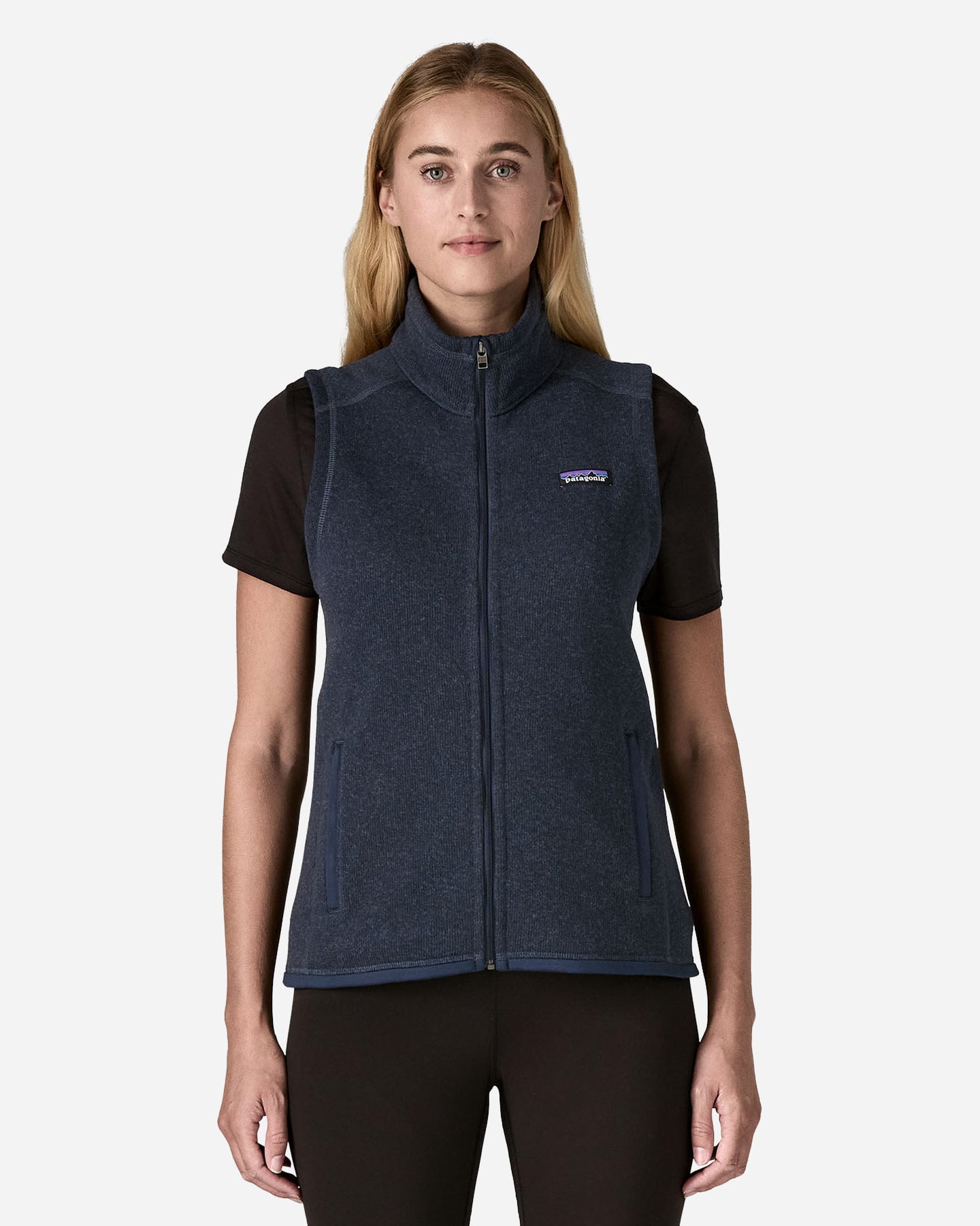 Better Sweater W - Gilet - Donna - Blu
