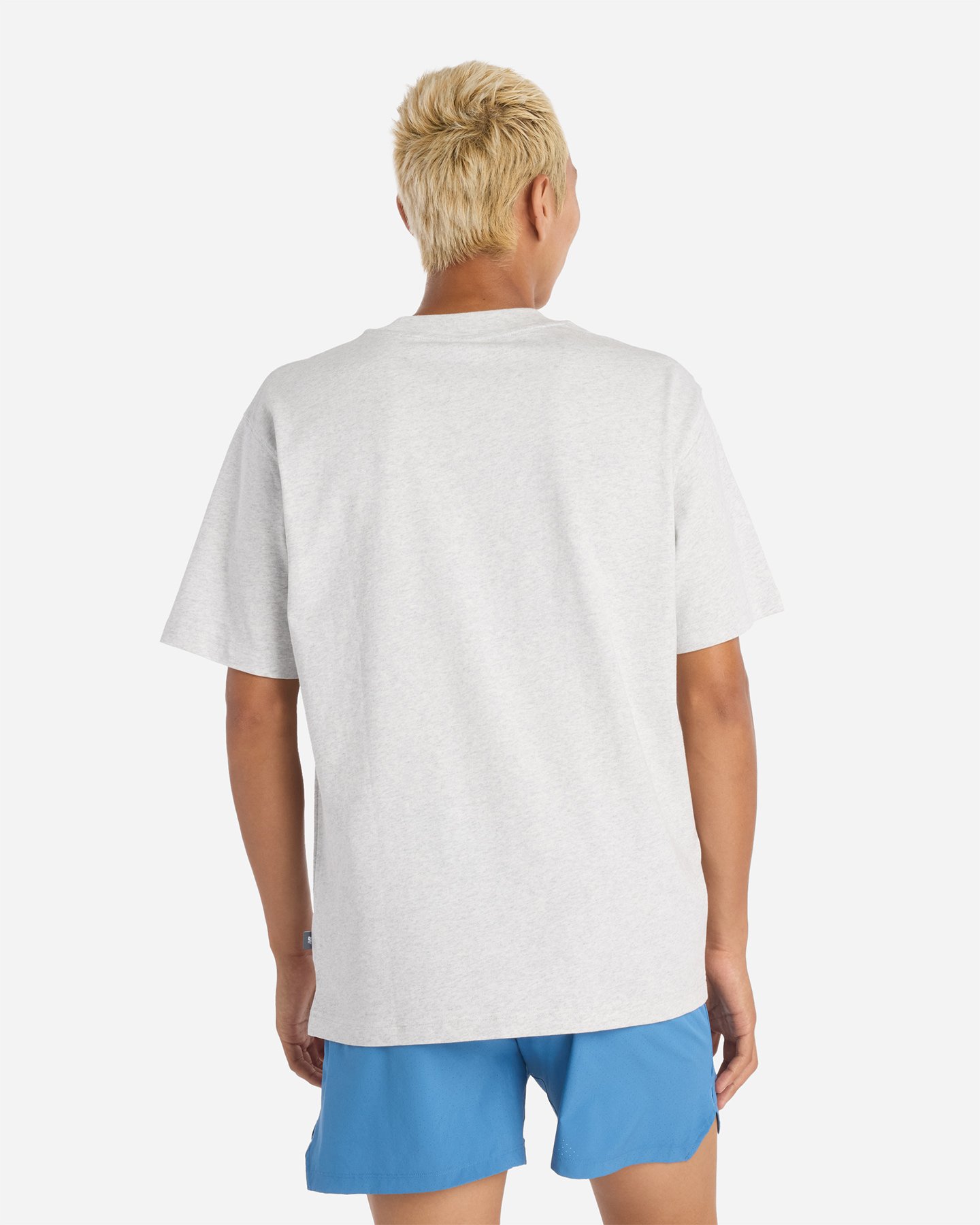 T-shirt NEW BALANCE ATHLETICS PREMIUM SMALL LOGO M - Grigio - 2 | Cisalfa Sport