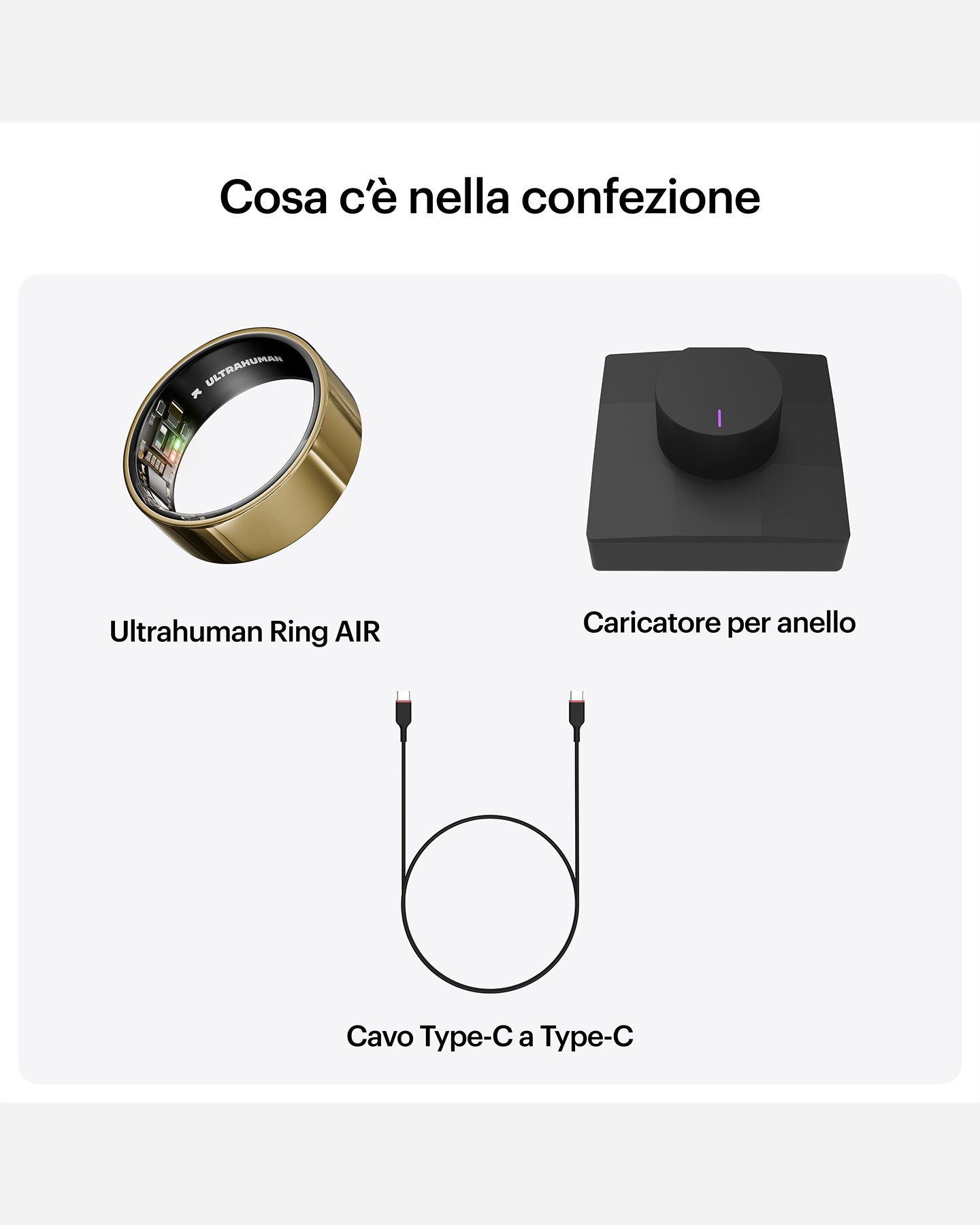Fitness tracker ULTRAHUMAN AIR  - Oro - 5 | Cisalfa Sport