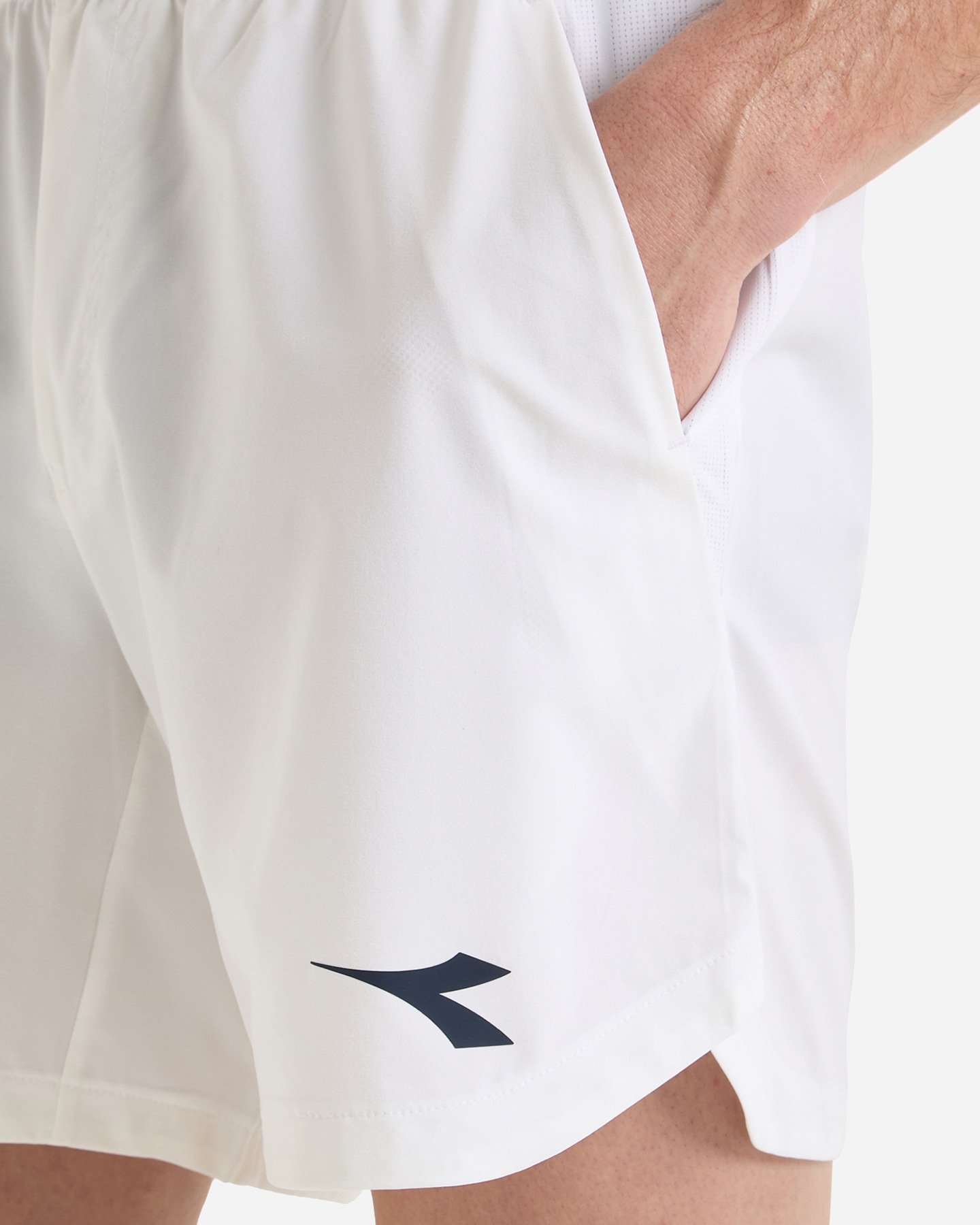Pantaloncini tennis DIADORA ICON M - Bianco - 4 | Cisalfa Sport