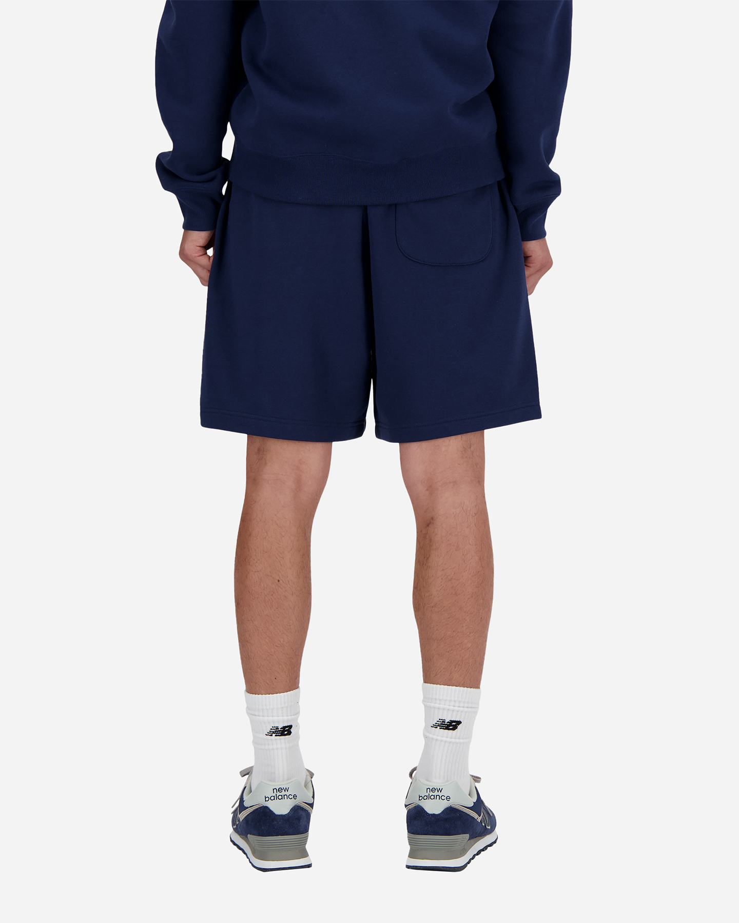 Pantaloncini NEW BALANCE ESSENTIAL SMALL LOGO M - Blu Navy - 2 | Cisalfa Sport