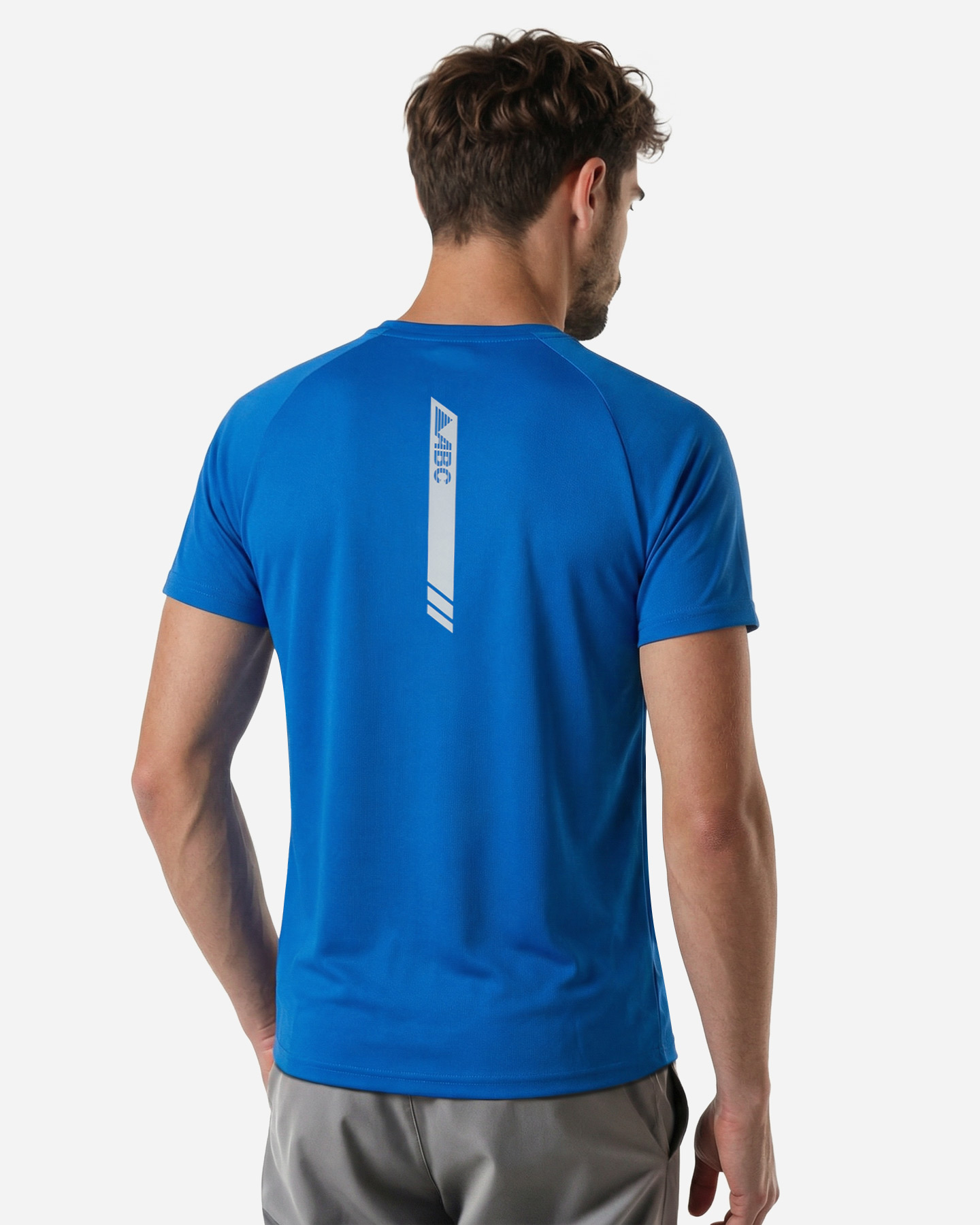T-shirt running ABC ESSENTIAL M - Blu - 3 | Cisalfa Sport