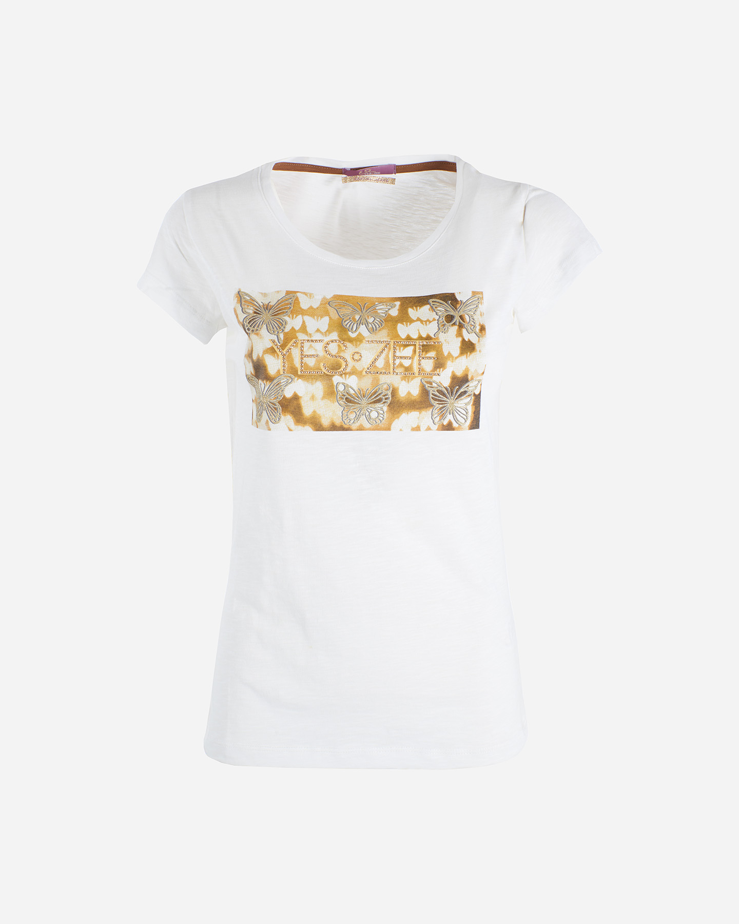 T-shirt YES ZEE LOGO FARFALLE W - Bianco - 0 | Cisalfa Sport
