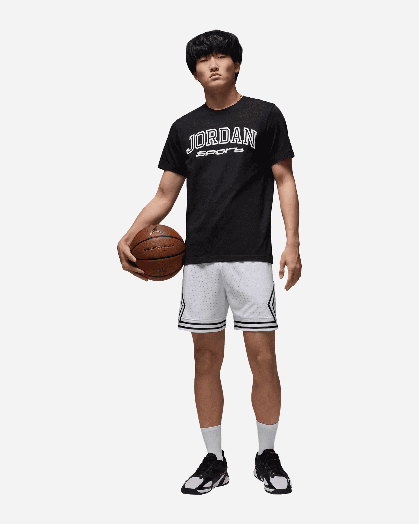 Pantaloncini basket NIKE JORDAN DRI FIT M - Bianco - 3 | Cisalfa Sport