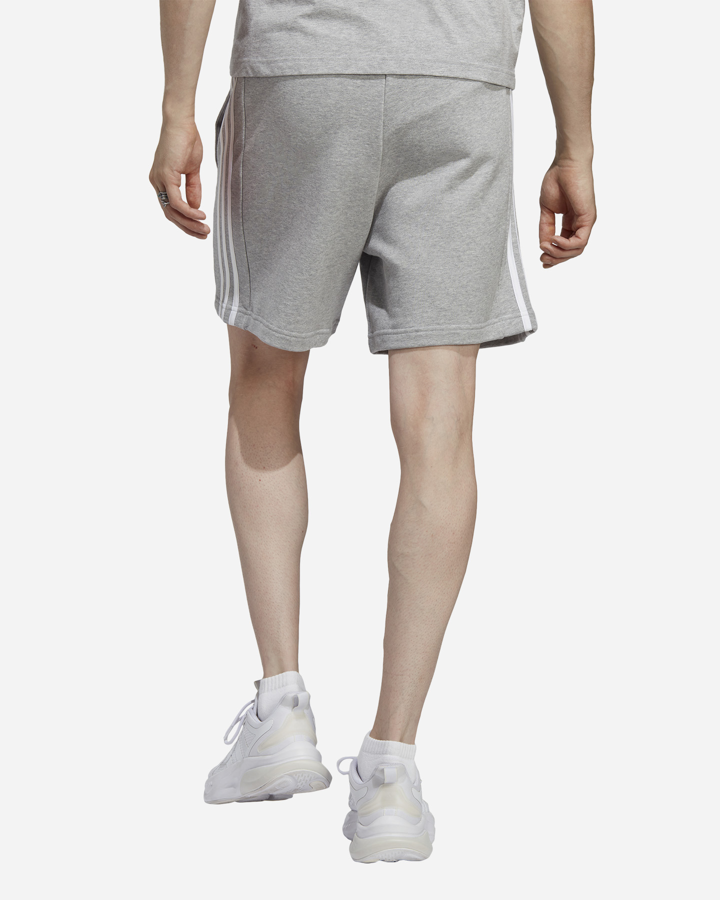 Pantaloncini ADIDAS CORE 3STRIPES M - Grigio - 3 | Cisalfa Sport