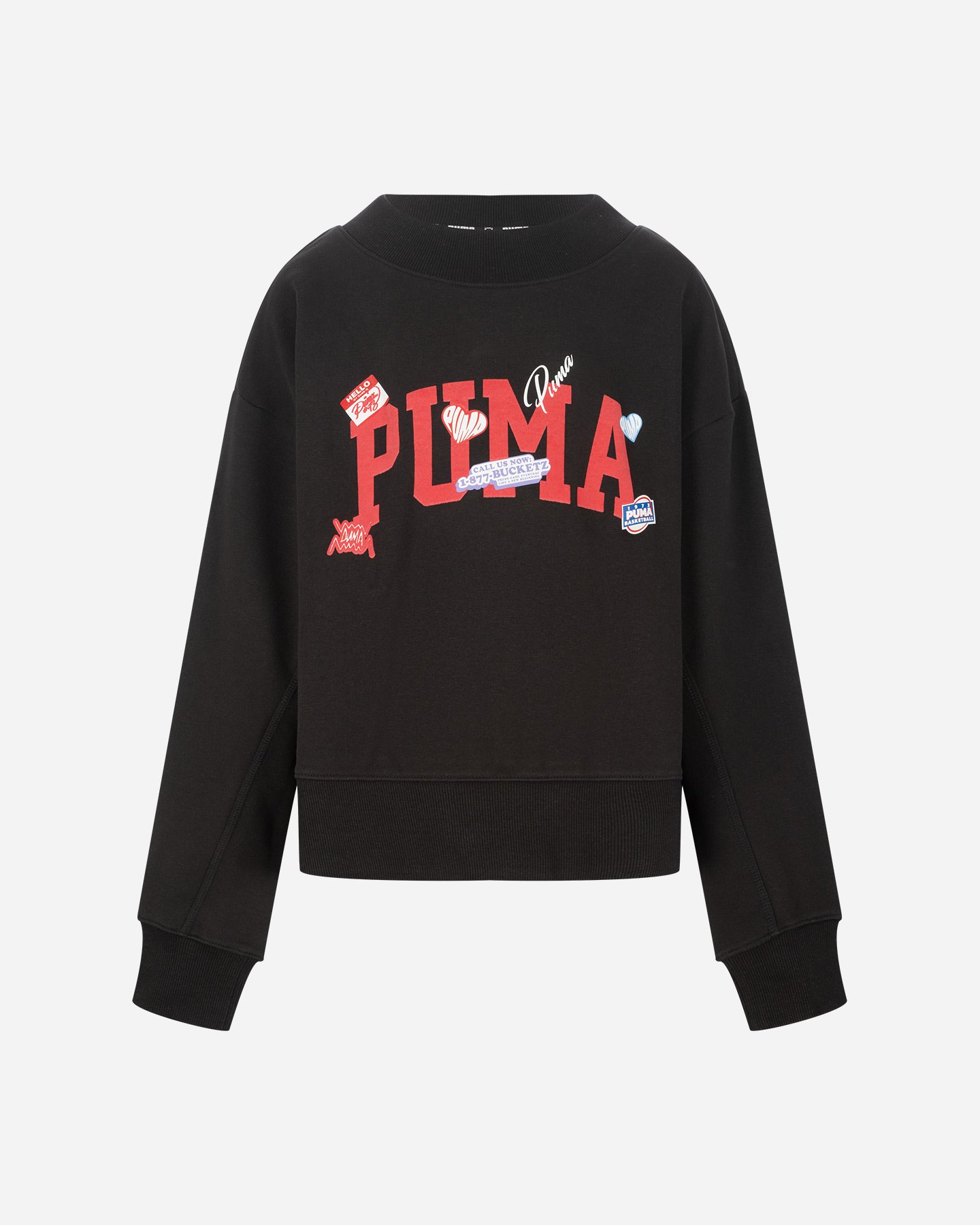 Felpa PUMA CROP W - Nero - 0 | Cisalfa Sport