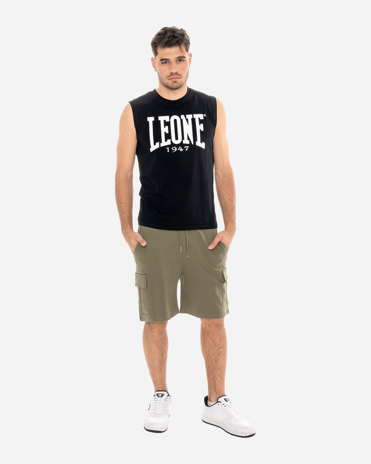 Canotta LEONE BIG LOGO M - Nero - 2 | Cisalfa Sport