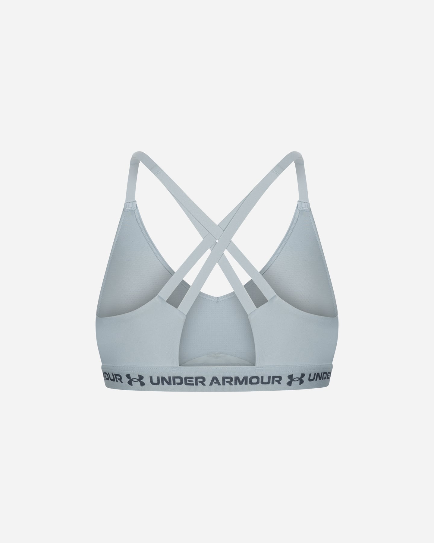 Bra training UNDER ARMOUR CROSSBACK LOW STRAPPY W - Grigio - 1 | Cisalfa Sport