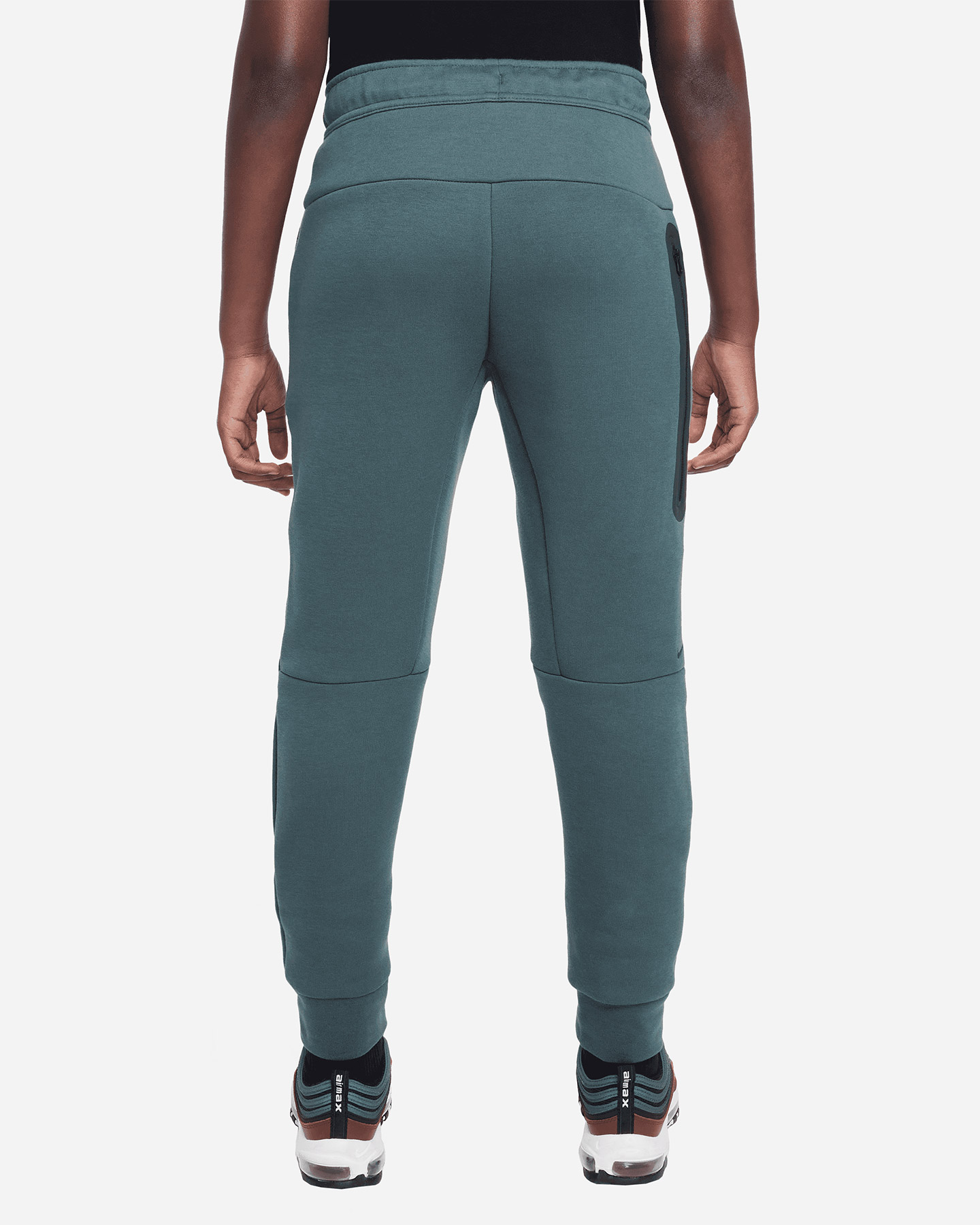 Pantalone NIKE TECH FLEECE 2 JR - Verde - 1 | Cisalfa Sport