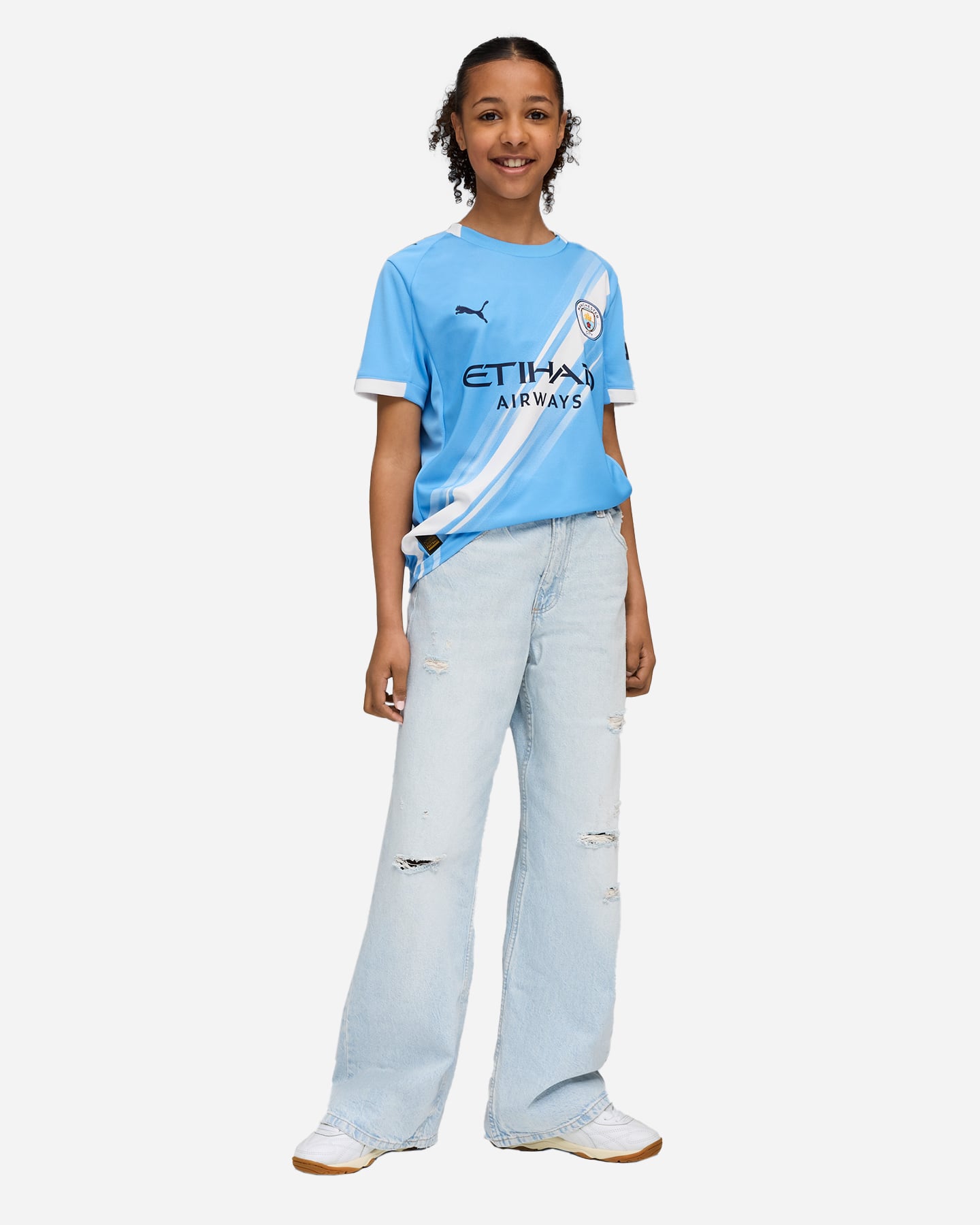 Maglia calcio ufficiale PUMA MANCHSTER CITY HOME 25-26 JR - Color mix - 4 | Cisalfa Sport