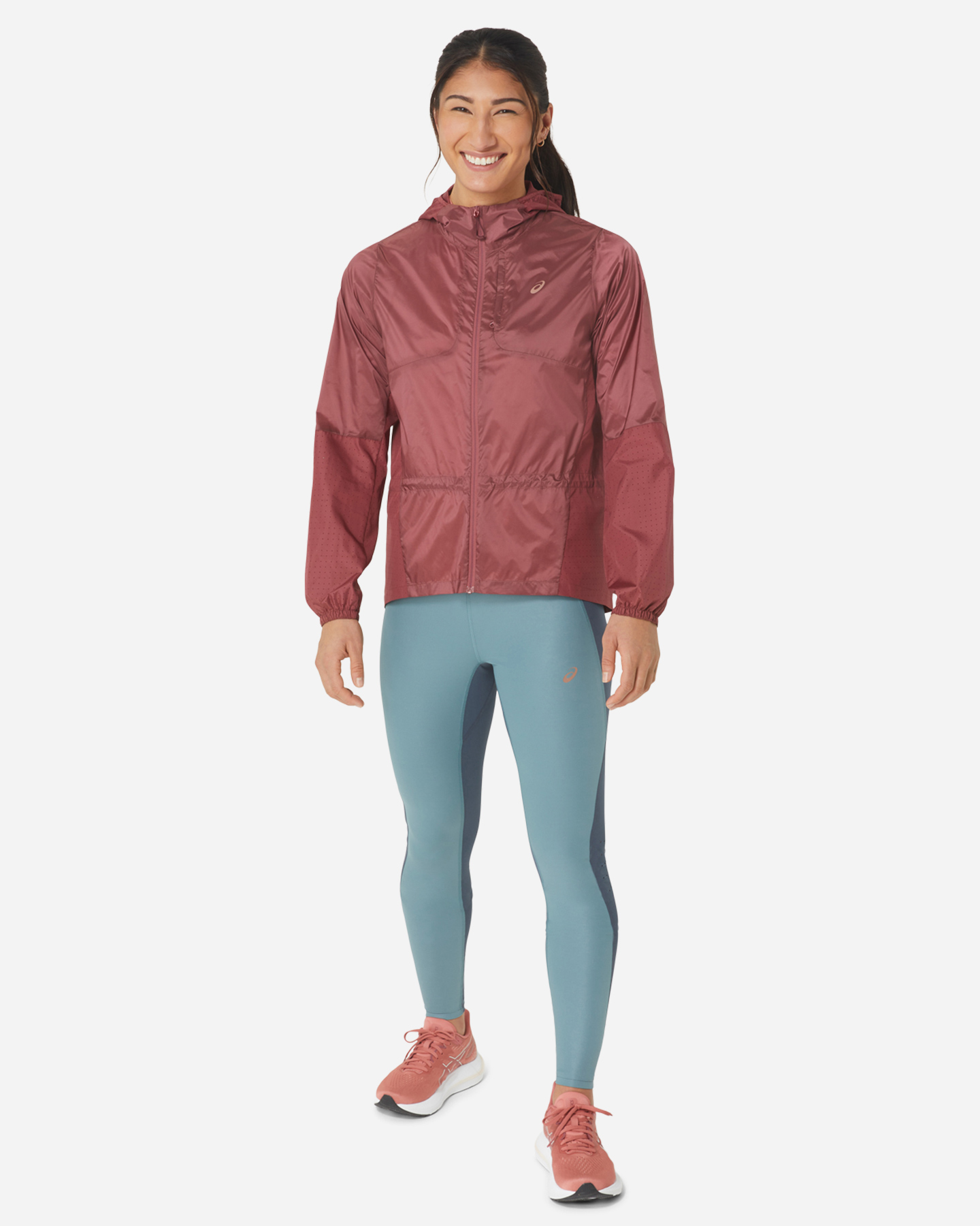 Giacca running ASICS NAGINO RUN W - Rosso - 3 | Cisalfa Sport