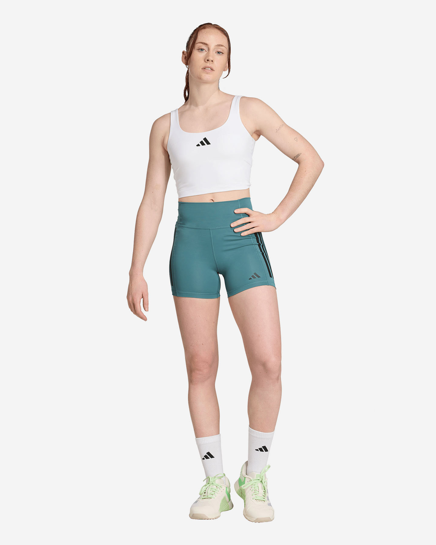 Canotta training ADIDAS PWR W - Bianco - 3 | Cisalfa Sport