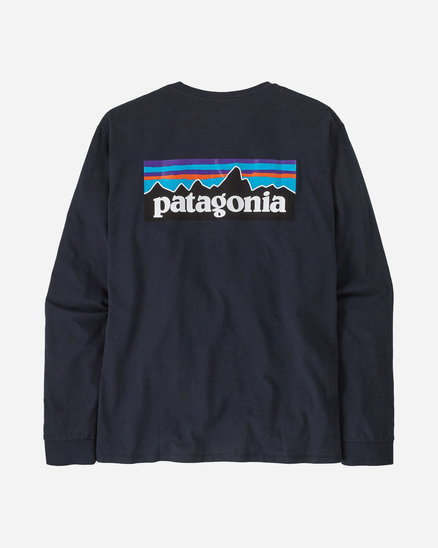 T-shirt PATAGONIA P-6 LOGO M - Blu Navy - 0 | Cisalfa Sport