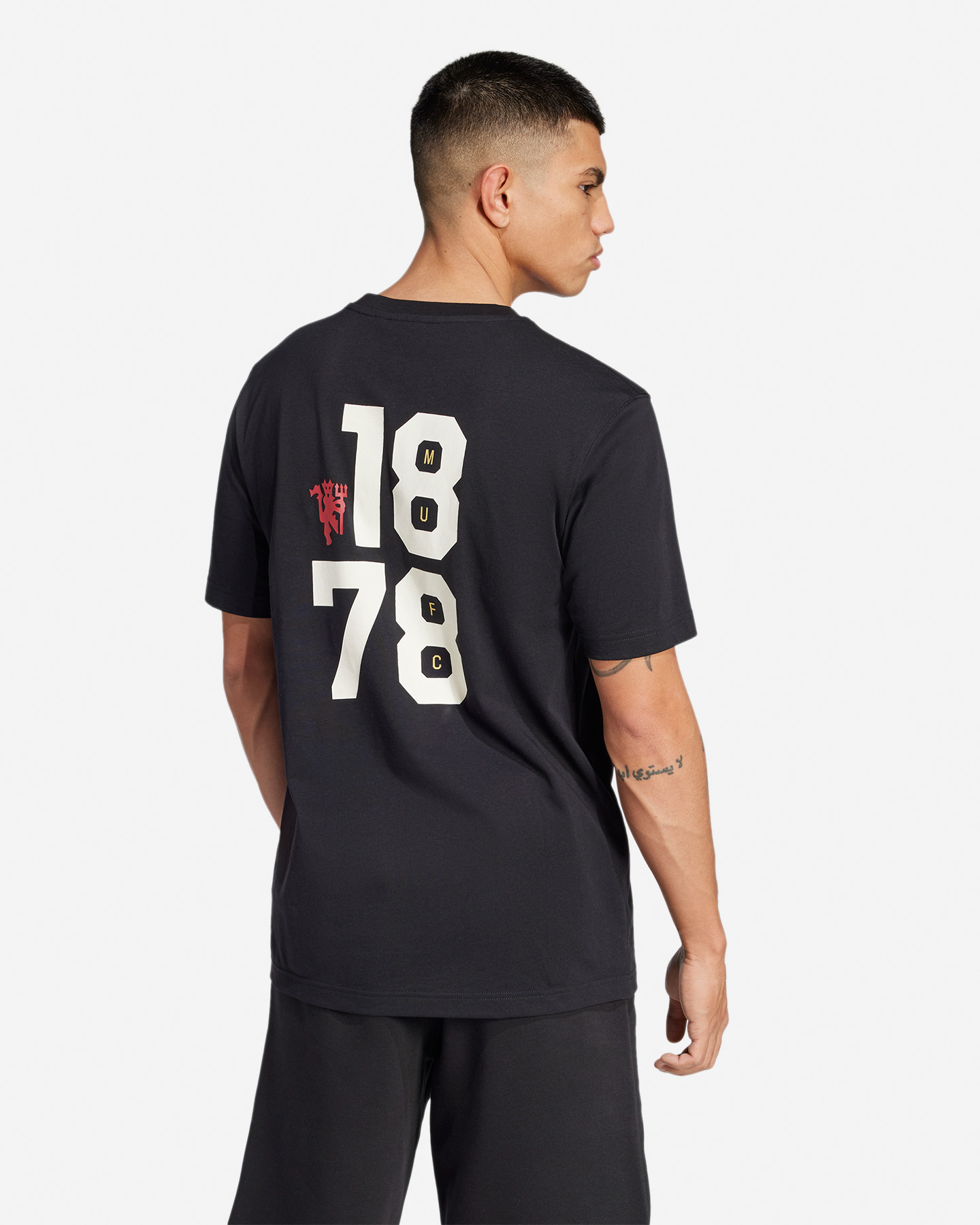 Abbigliamento calcio ufficiale ADIDAS MANCHESTER UNITED FC VRCT OG M - Nero - 2 | Cisalfa Sport