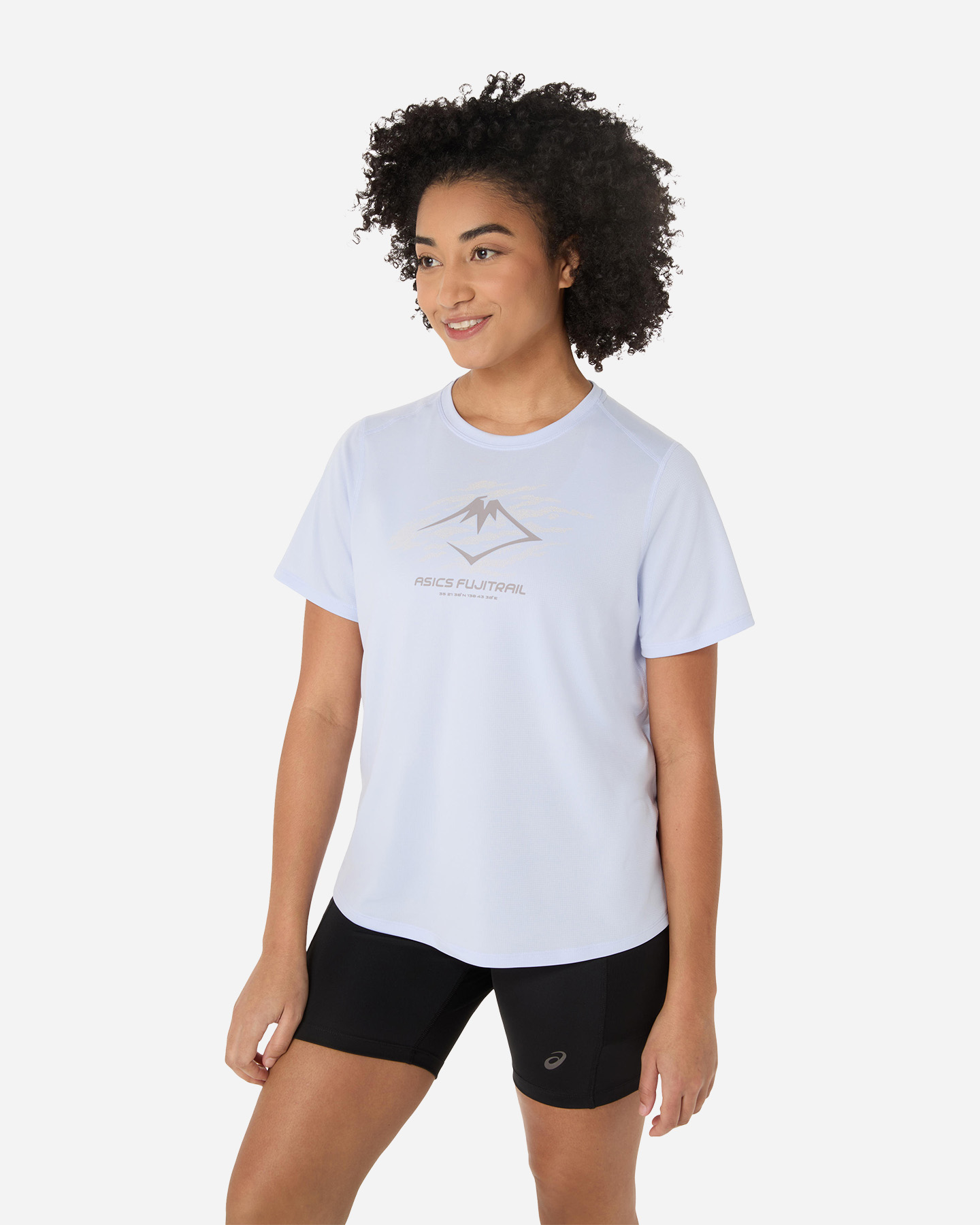 T-shirt running ASICS FUJITRAIL W - Blu - 1 | Cisalfa Sport