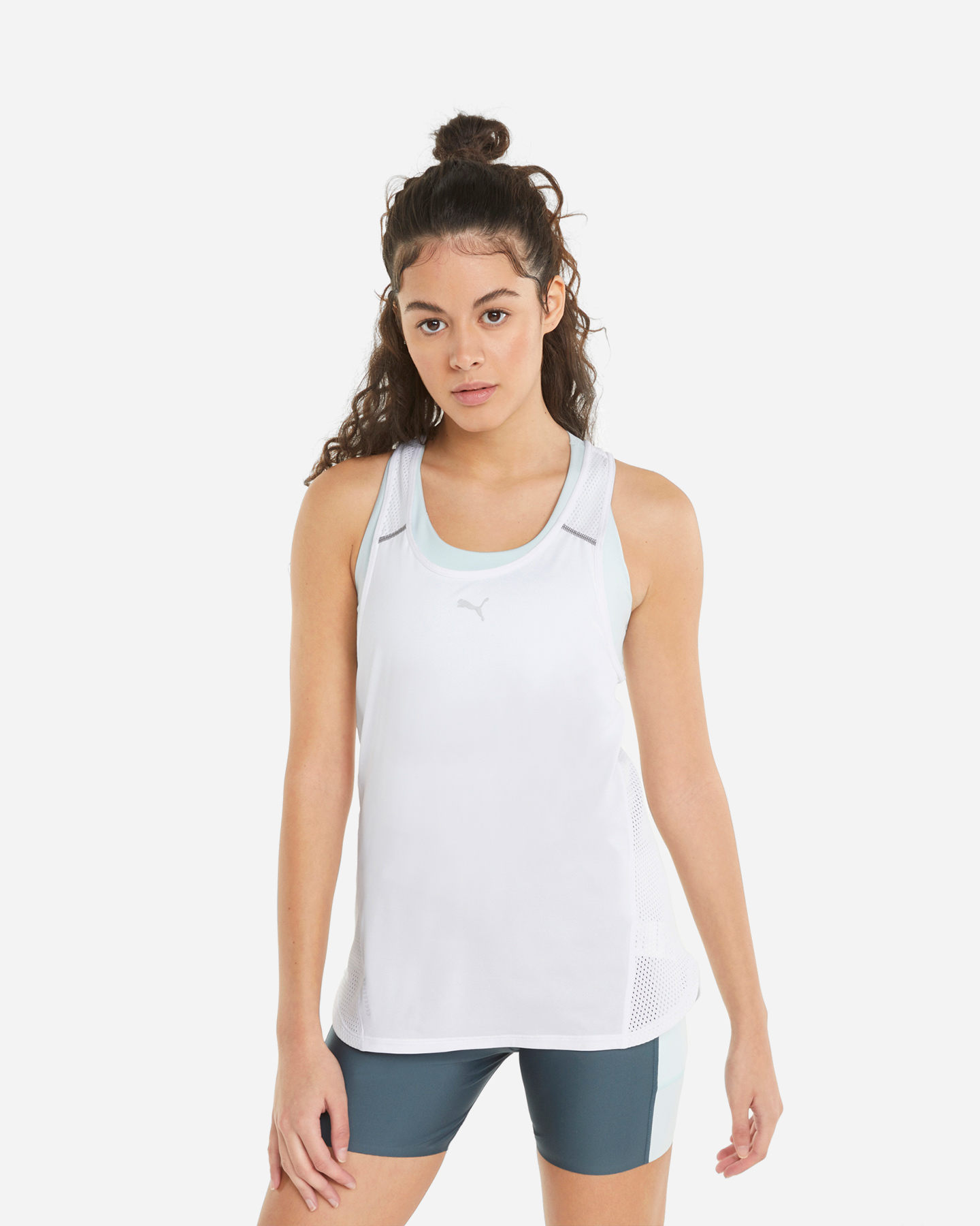 Canotta running PUMA RUN CLOUDSPUN MARATHON W - Bianco - 2 | Cisalfa Sport