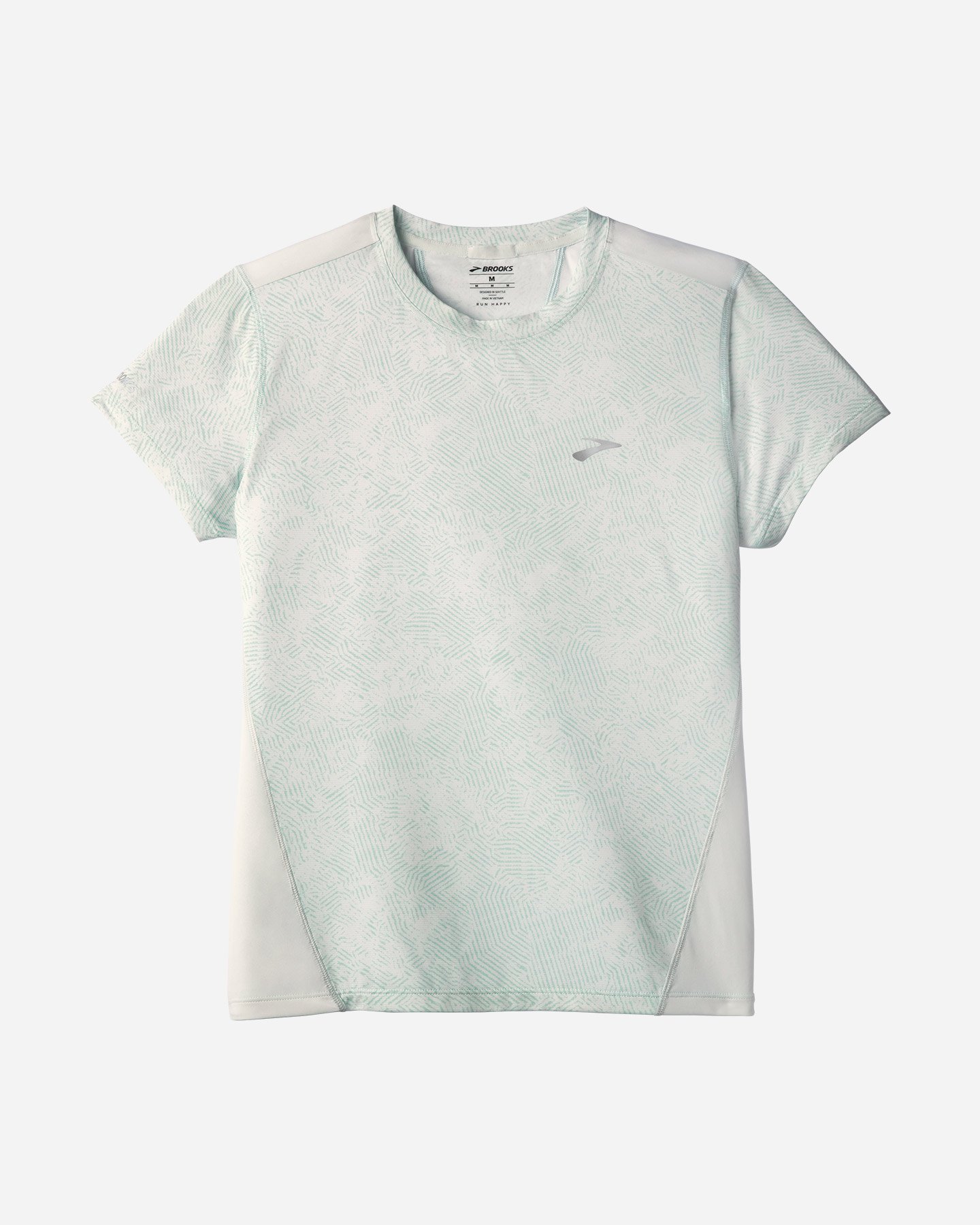 T-shirt running BROOKS SPRINT FREE 3.0 W - Bianco - 0 | Cisalfa Sport