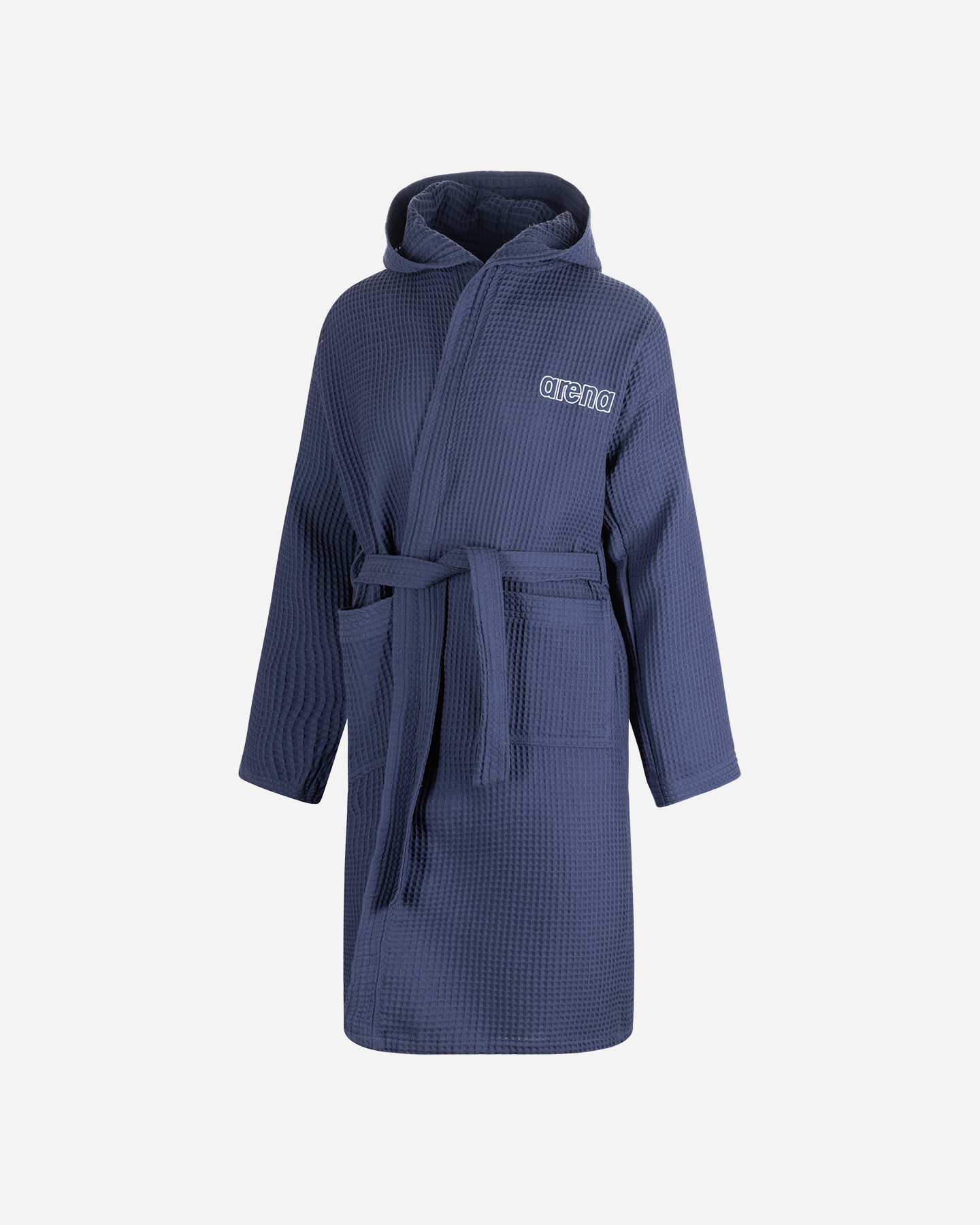 Accappatoio ARENA WAFFLE II  - Blu Navy - 0 | Cisalfa Sport