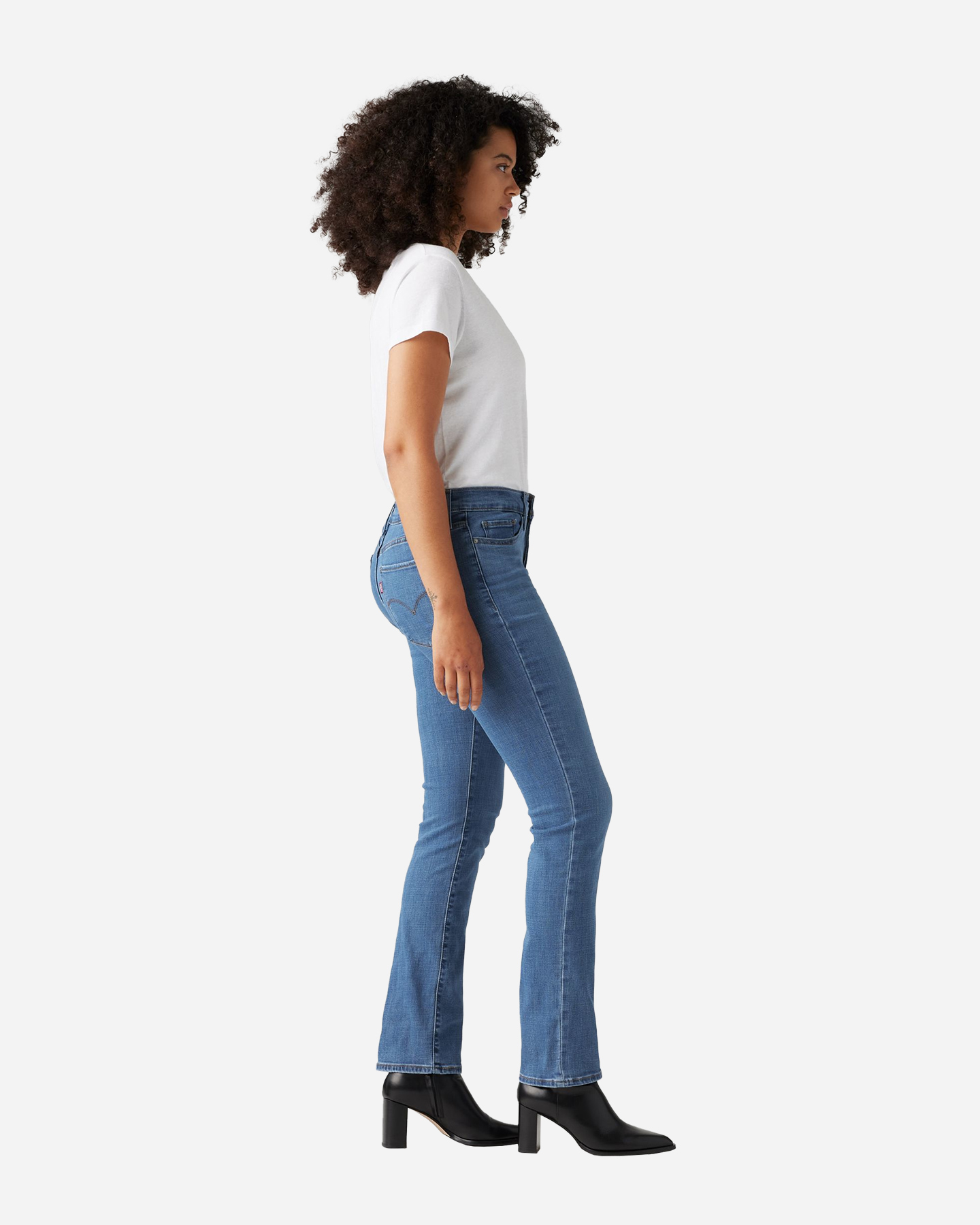 Jeans LEVI'S SHAPING STRAIGHT 314 L32 W - Blu - 2 | Cisalfa Sport