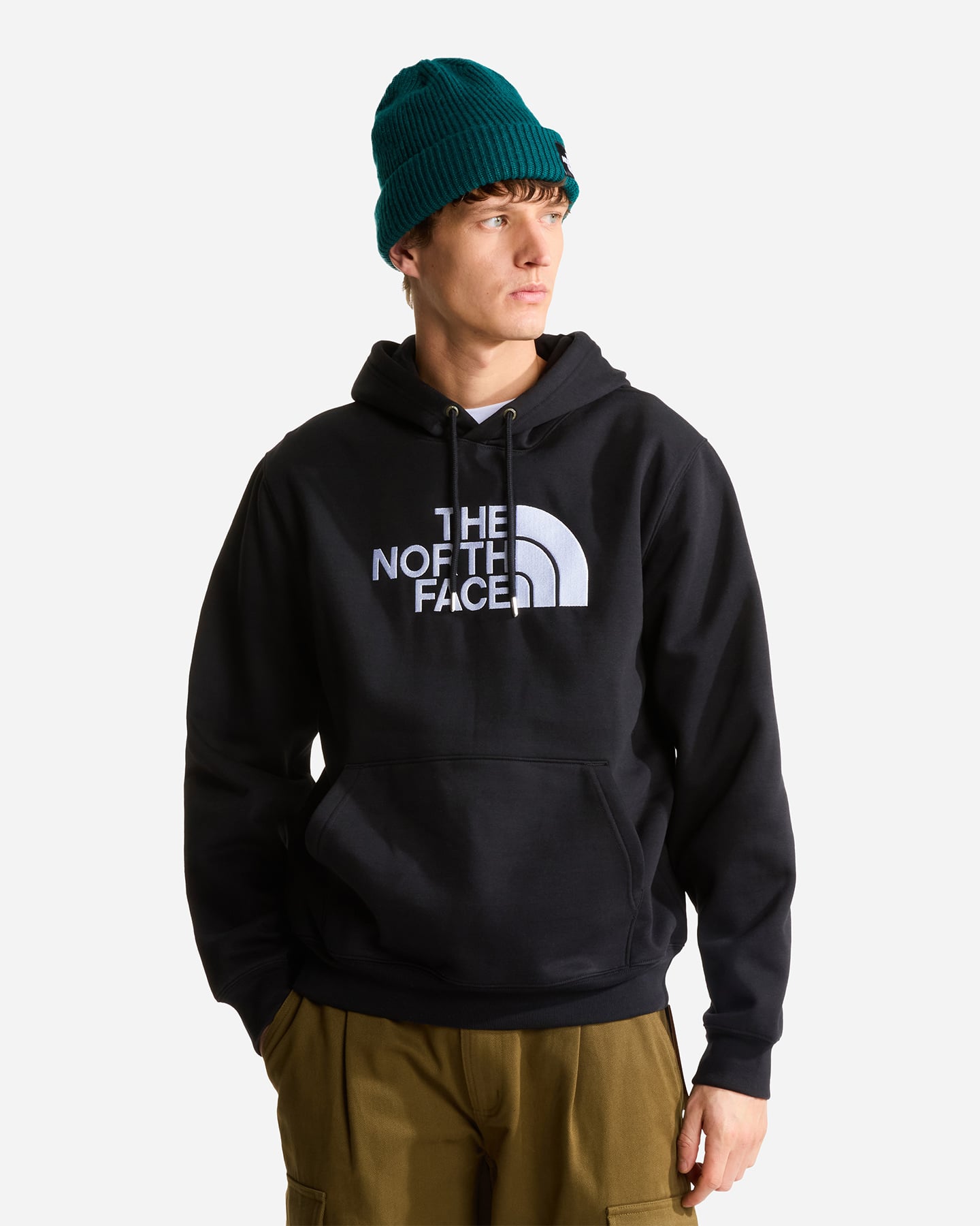 Felpa THE NORTH FACE ESSENTIAL DREW PEAK M - Nero - 2 | Cisalfa Sport