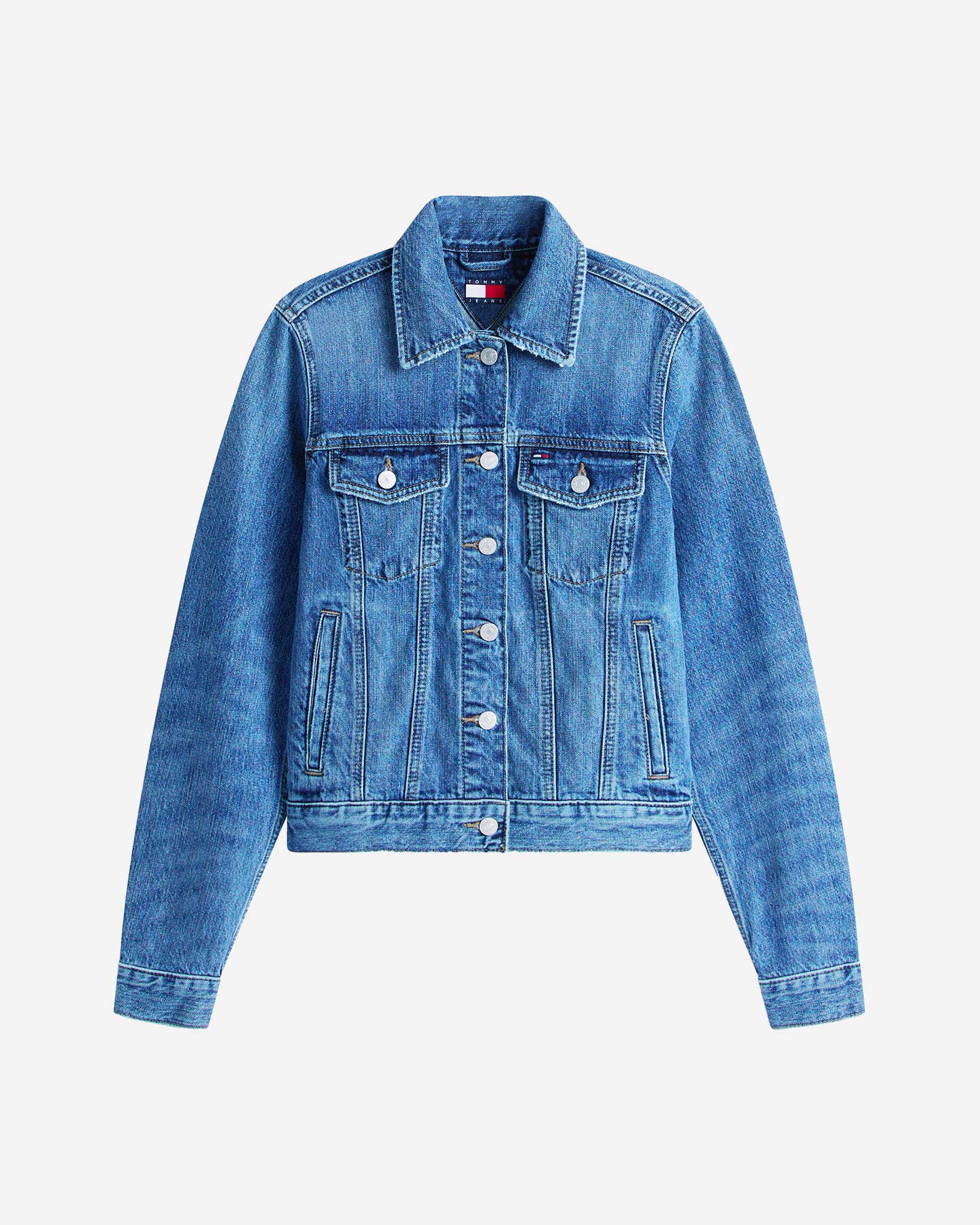 Giubbotto TOMMY HILFIGER CLASSIC TRUCKER DENIM W - Denim - 0 | Cisalfa Sport
